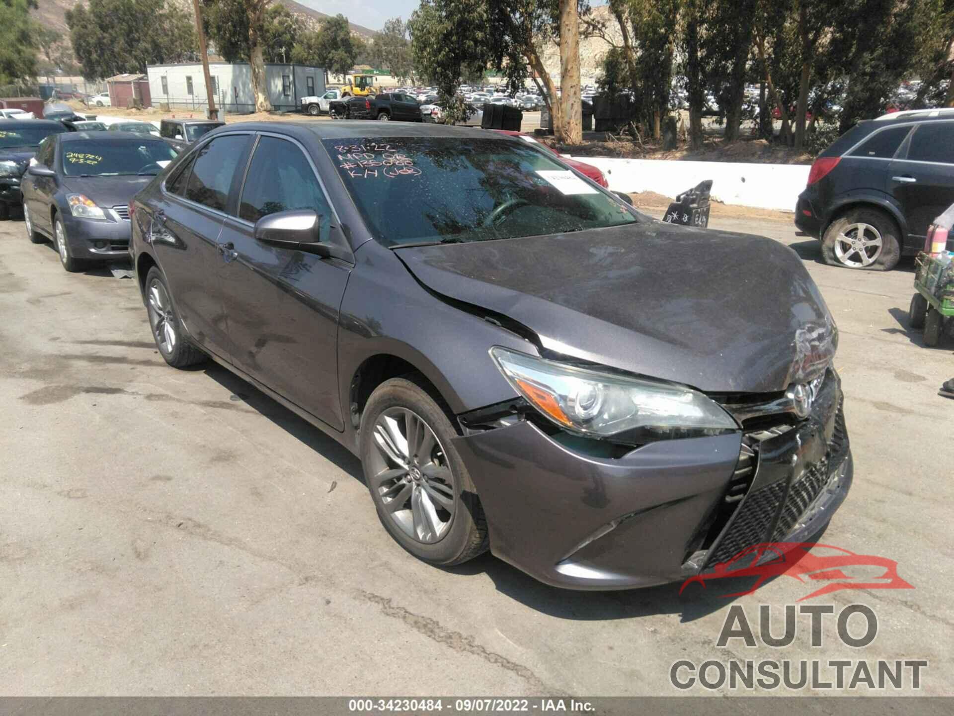 TOYOTA CAMRY 2016 - 4T1BF1FK9GU261874