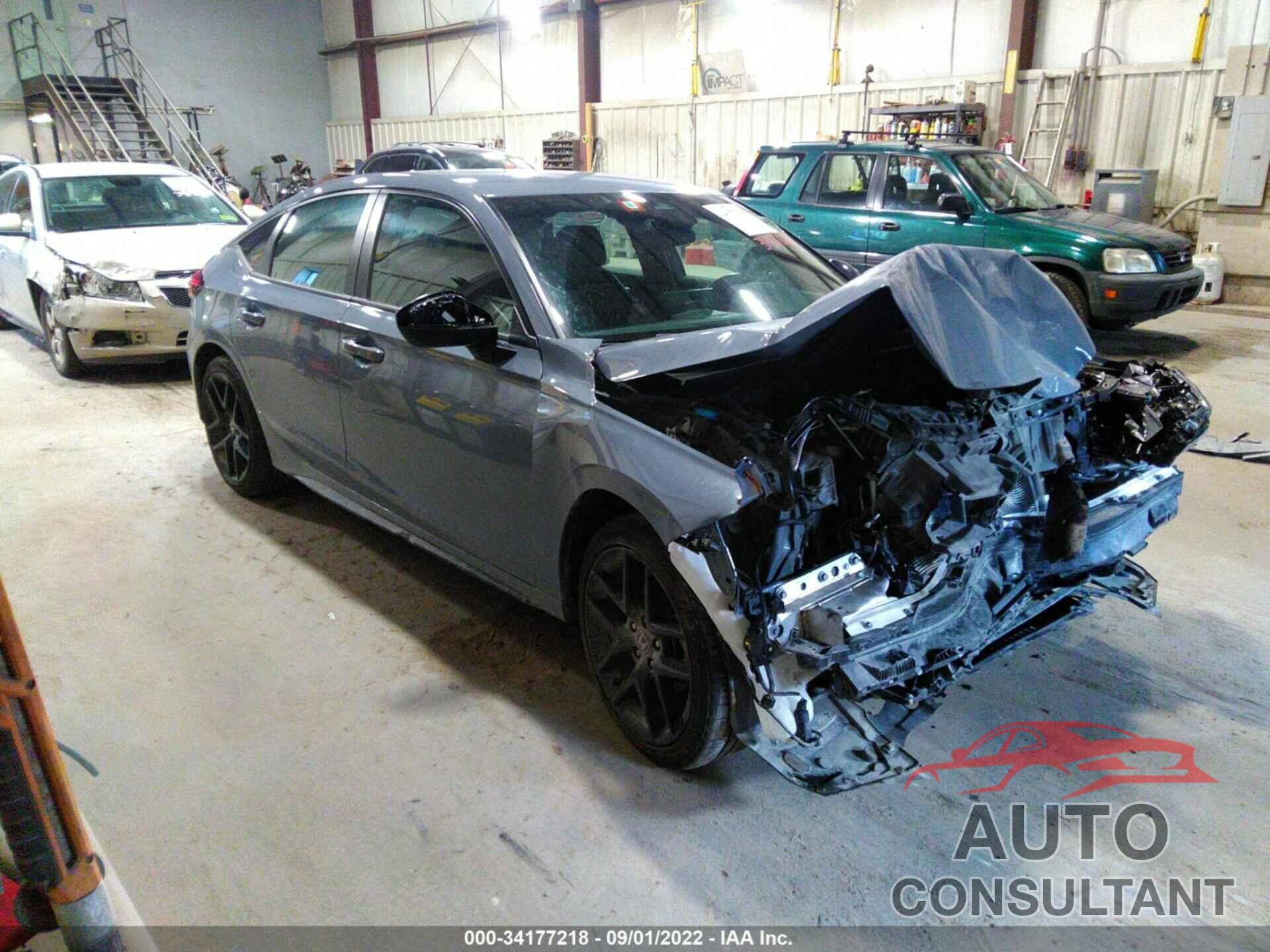 HONDA CIVIC HATCHBACK 2022 - 19XFL2G80NE008445