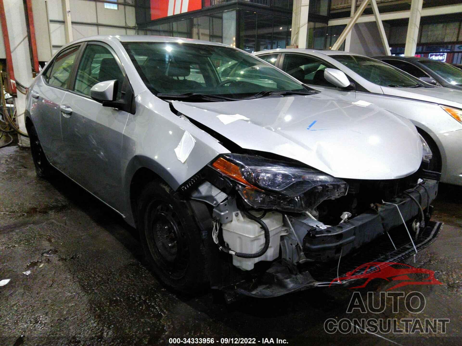 TOYOTA COROLLA 2019 - 001BURHE5KC195409