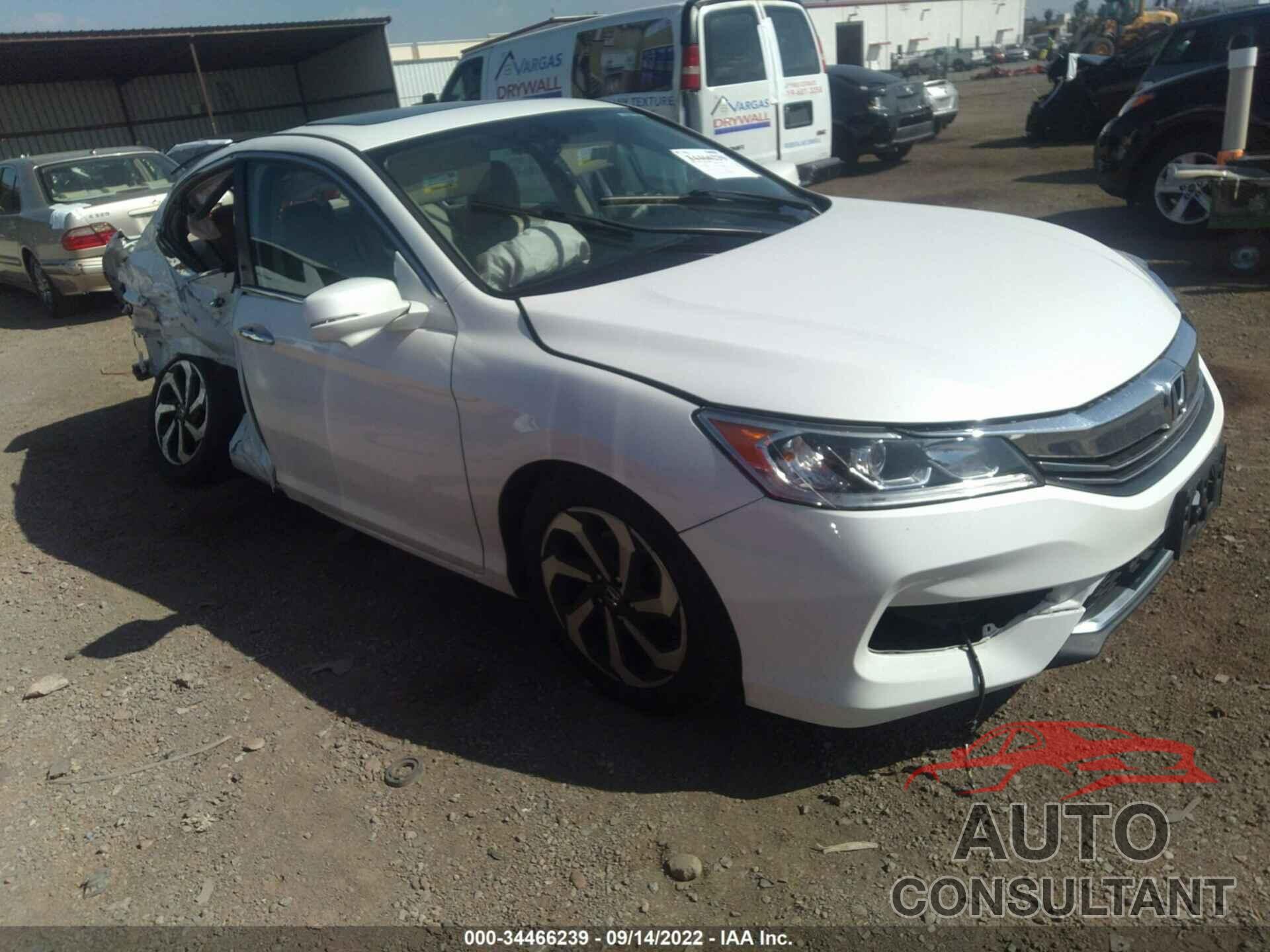 HONDA ACCORD SEDAN 2016 - 1HGCR2F8XGA007409