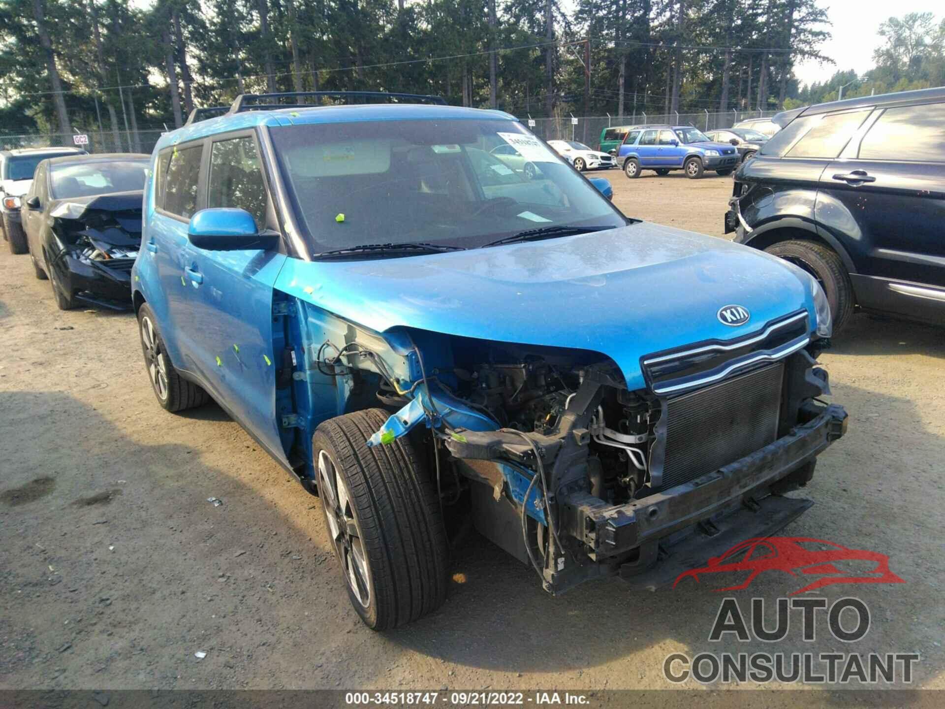 KIA SOUL 2019 - KNDJP3A51K7661915