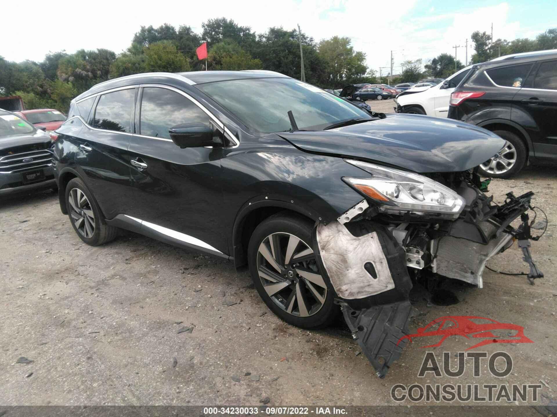 NISSAN MURANO 2018 - 5N1AZ2MG7JN155478