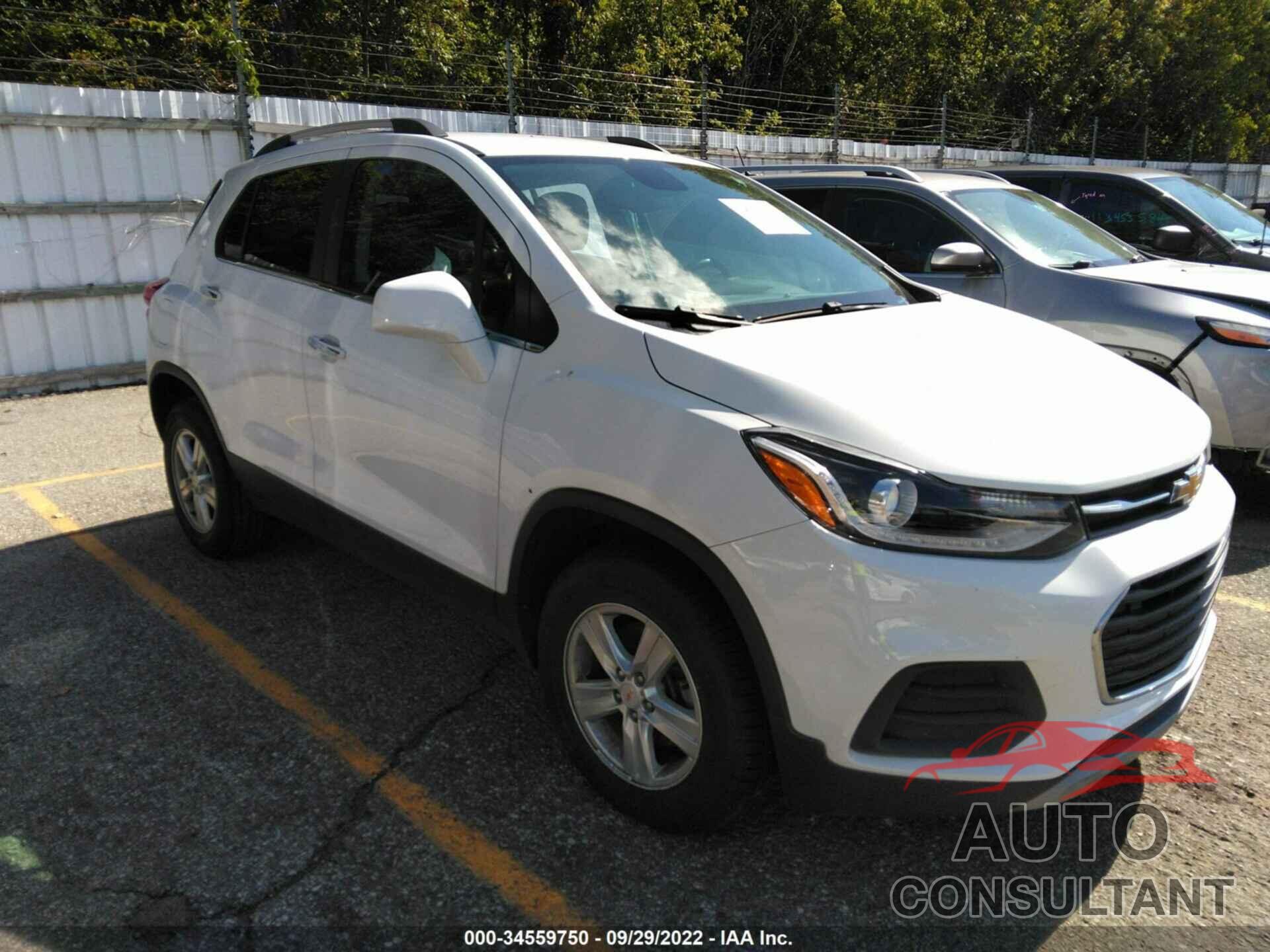 CHEVROLET TRAX 2018 - KL7CJPSB4JB674074