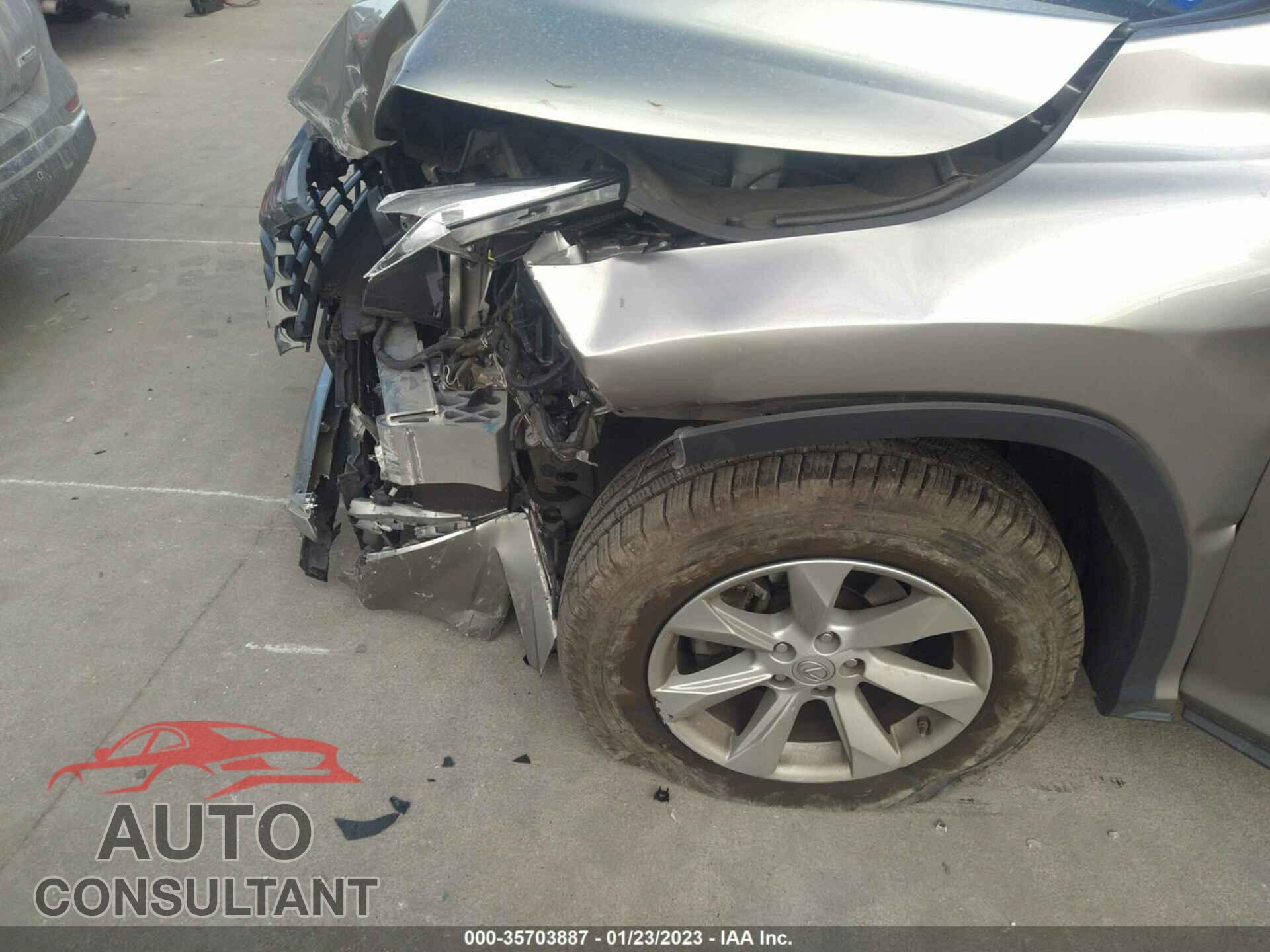 LEXUS RX 2017 - 2T2ZZMCA5HC046915