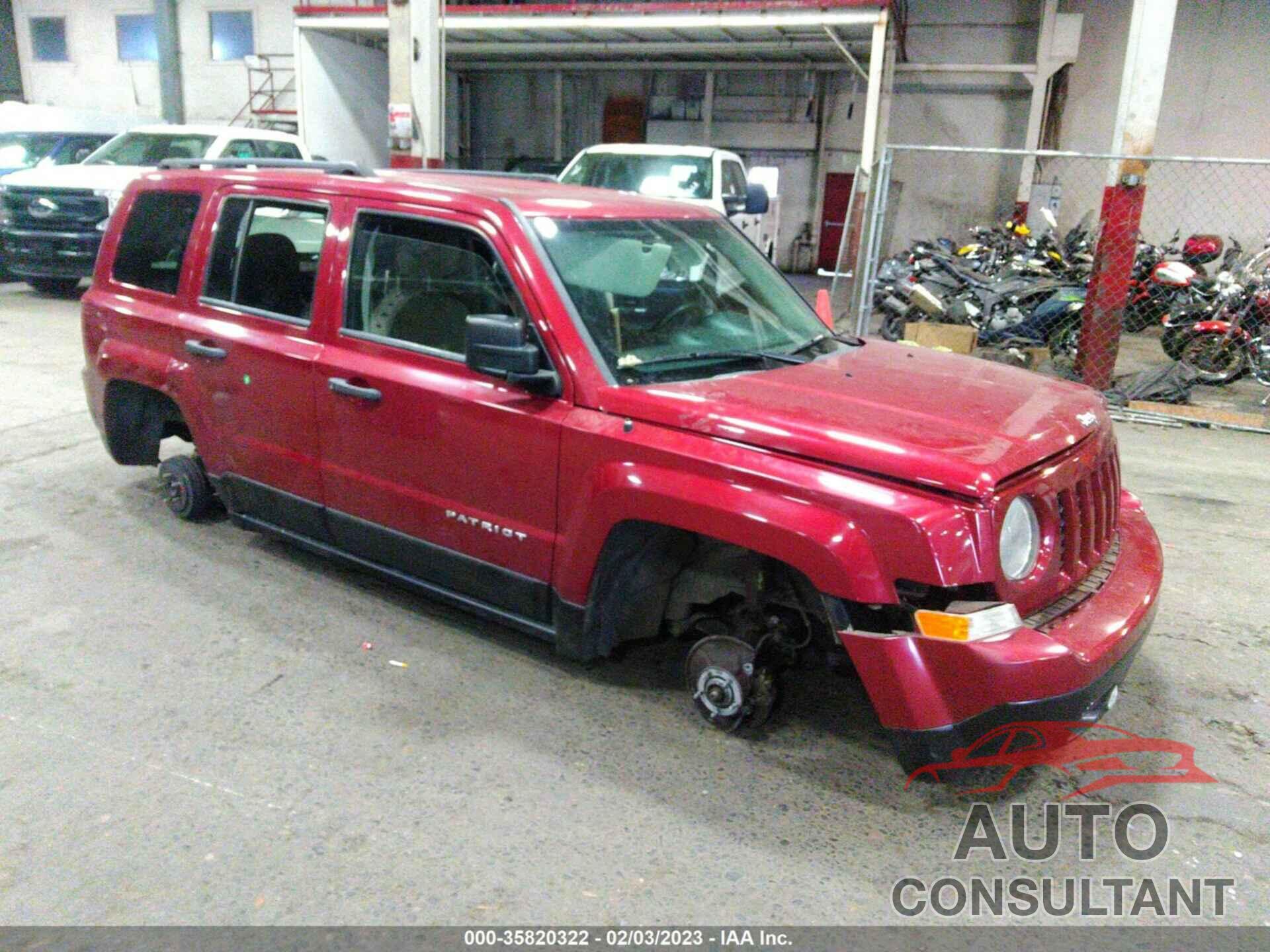 JEEP PATRIOT 2015 - 1C4NJPBB1FD361748