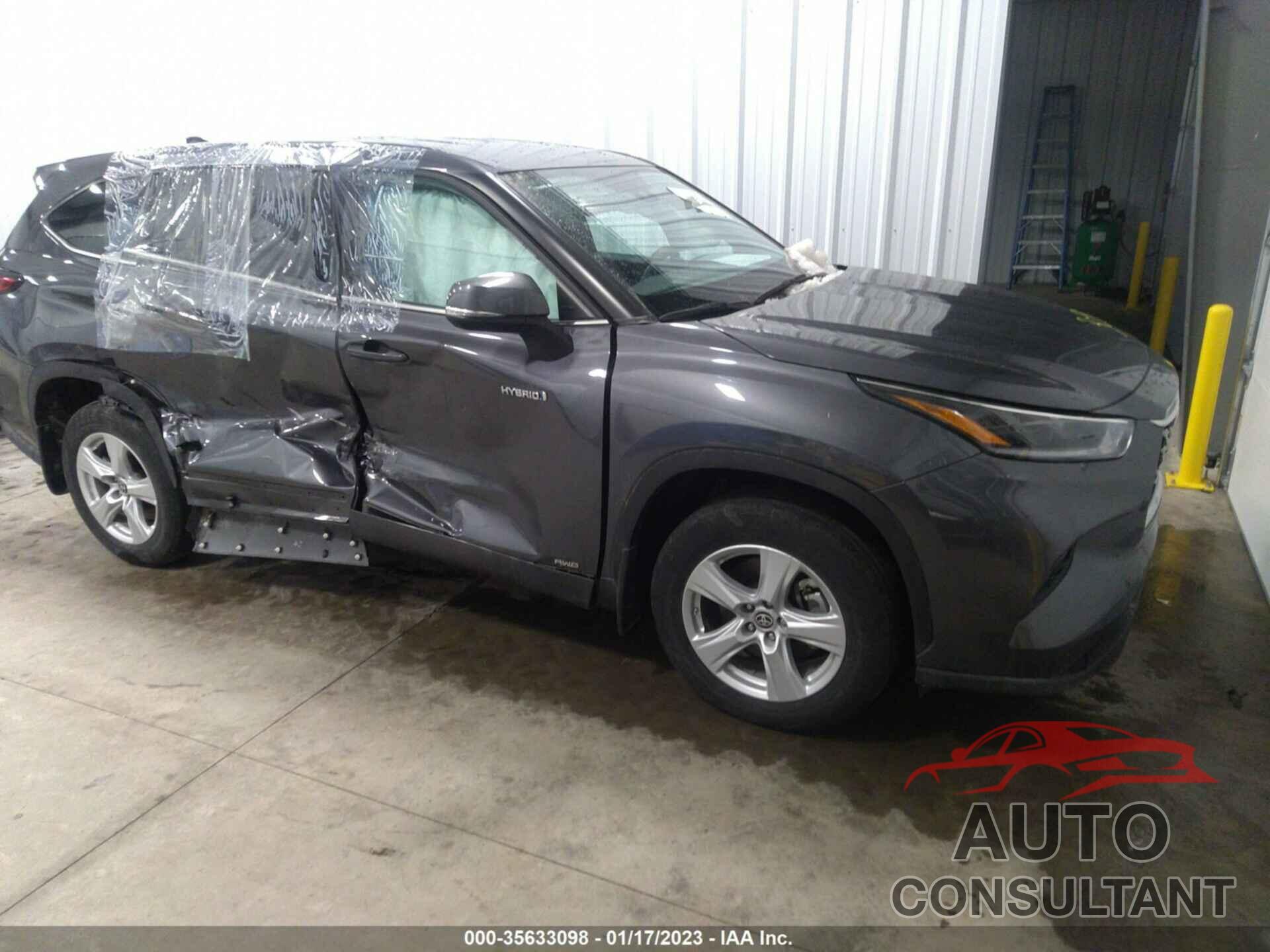 TOYOTA HIGHLANDER 2021 - 5TDBBRCH1MS516430