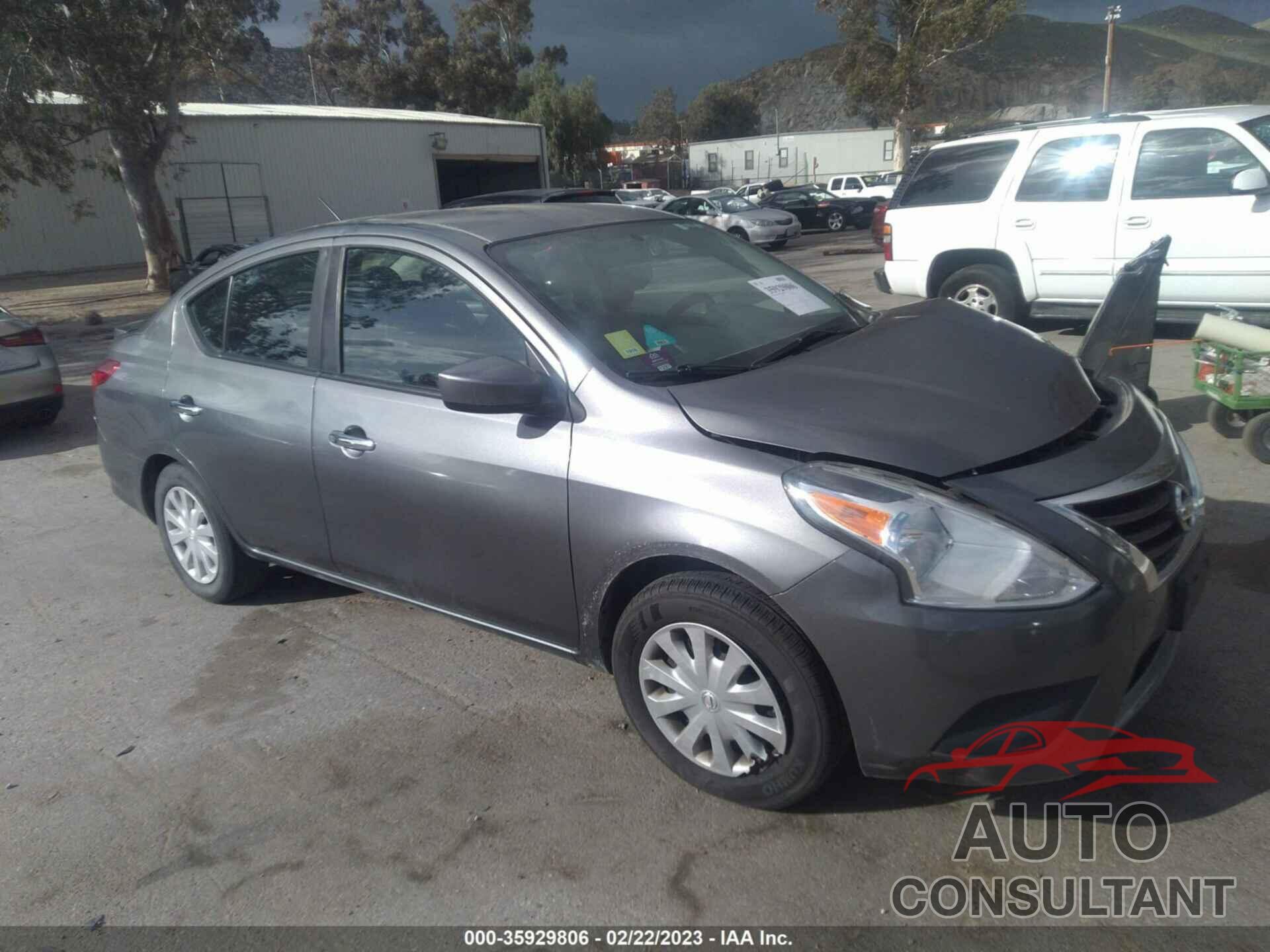 NISSAN VERSA 2016 - 3N1CN7AP2GL881559