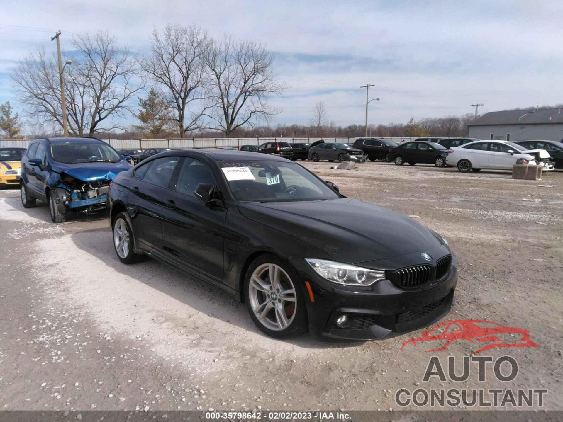 BMW 4 SERIES 2017 - WBA4F9C33HG812886