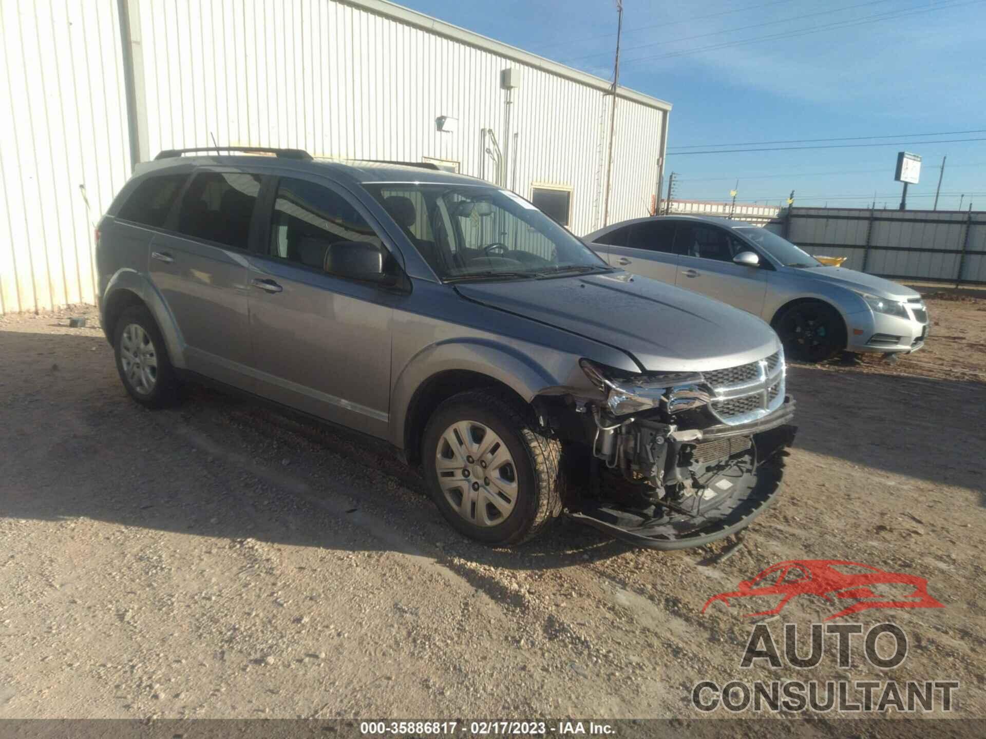 DODGE JOURNEY 2016 - 3C4PDCABXGT233384