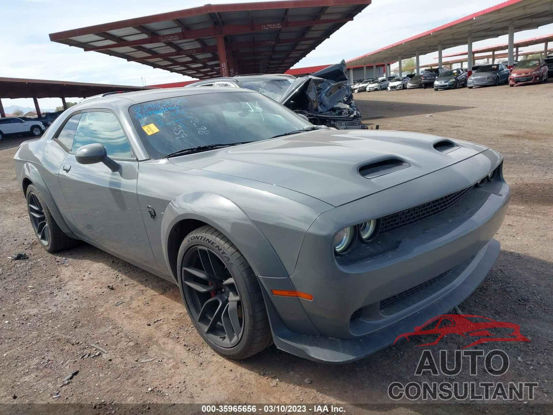 DODGE CHALLENGER 2019 - 2C3CDZL98KH606259