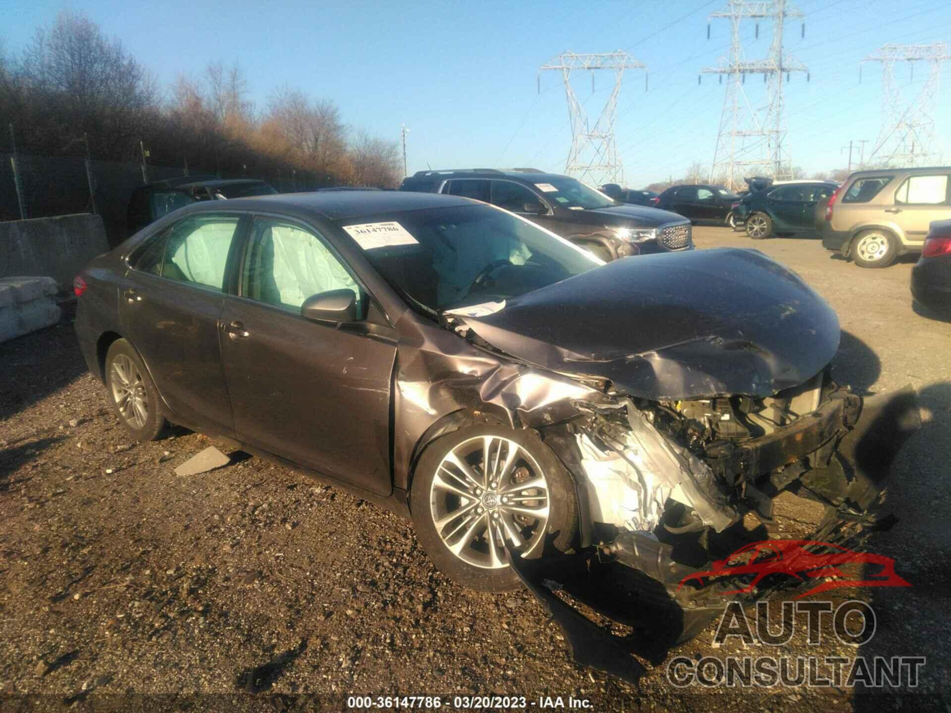 TOYOTA CAMRY 2017 - 4T1BF1FK7HU781461