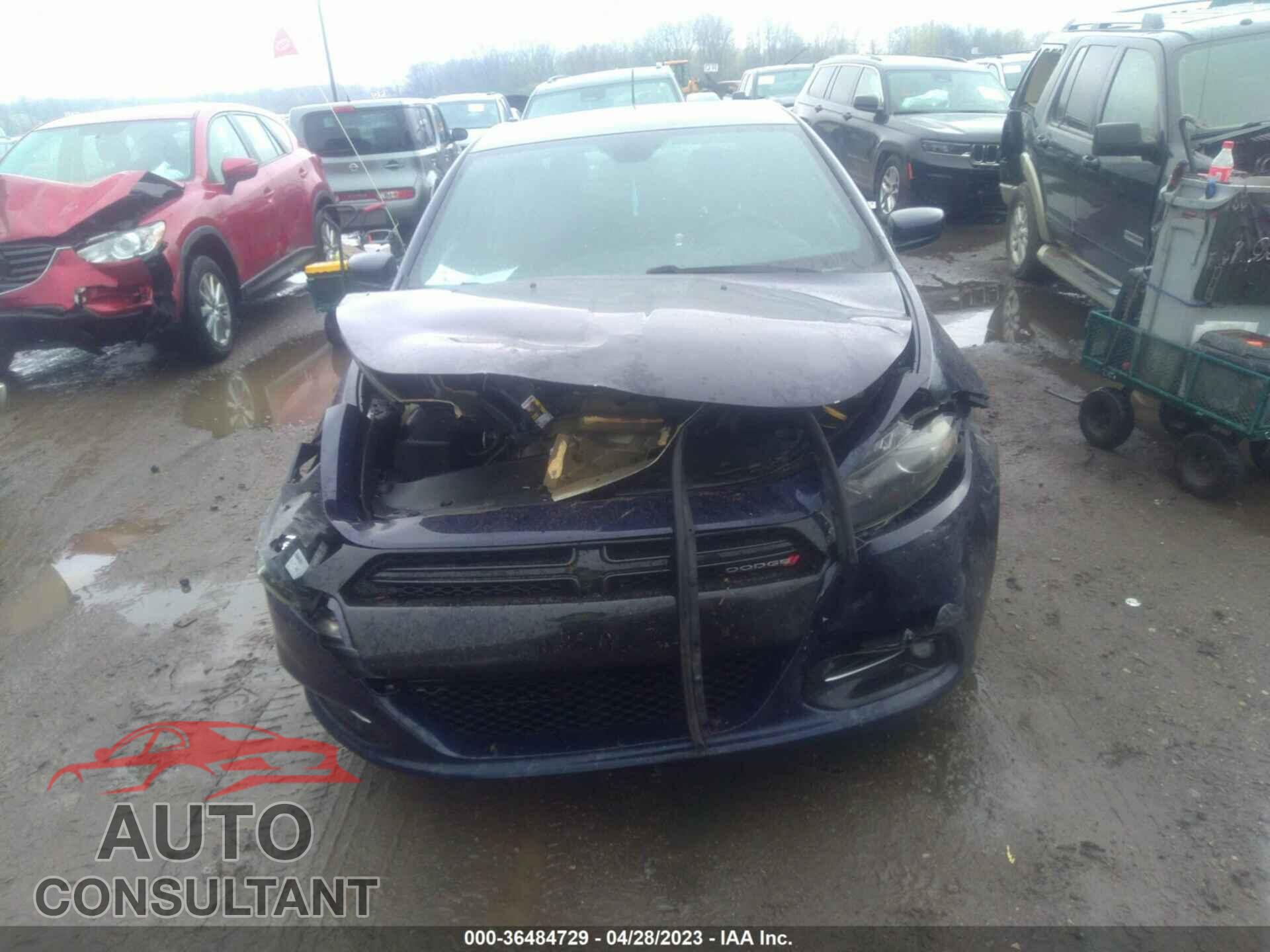 DODGE DART 2015 - 1C3CDFBB2FD345135