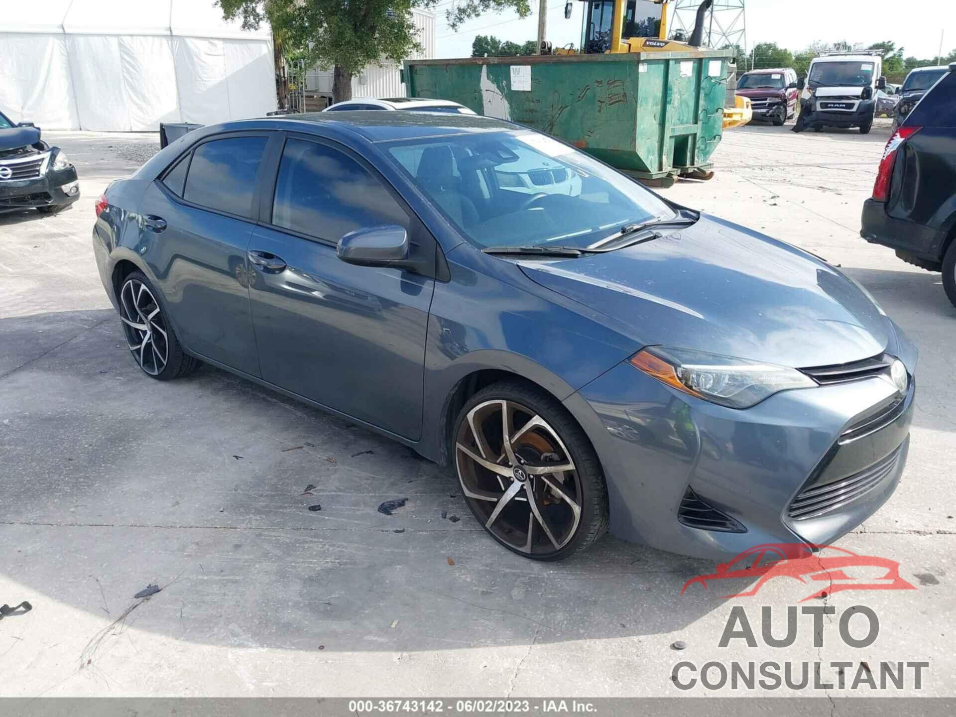 TOYOTA COROLLA 2019 - 2T1BURHE0KC134632