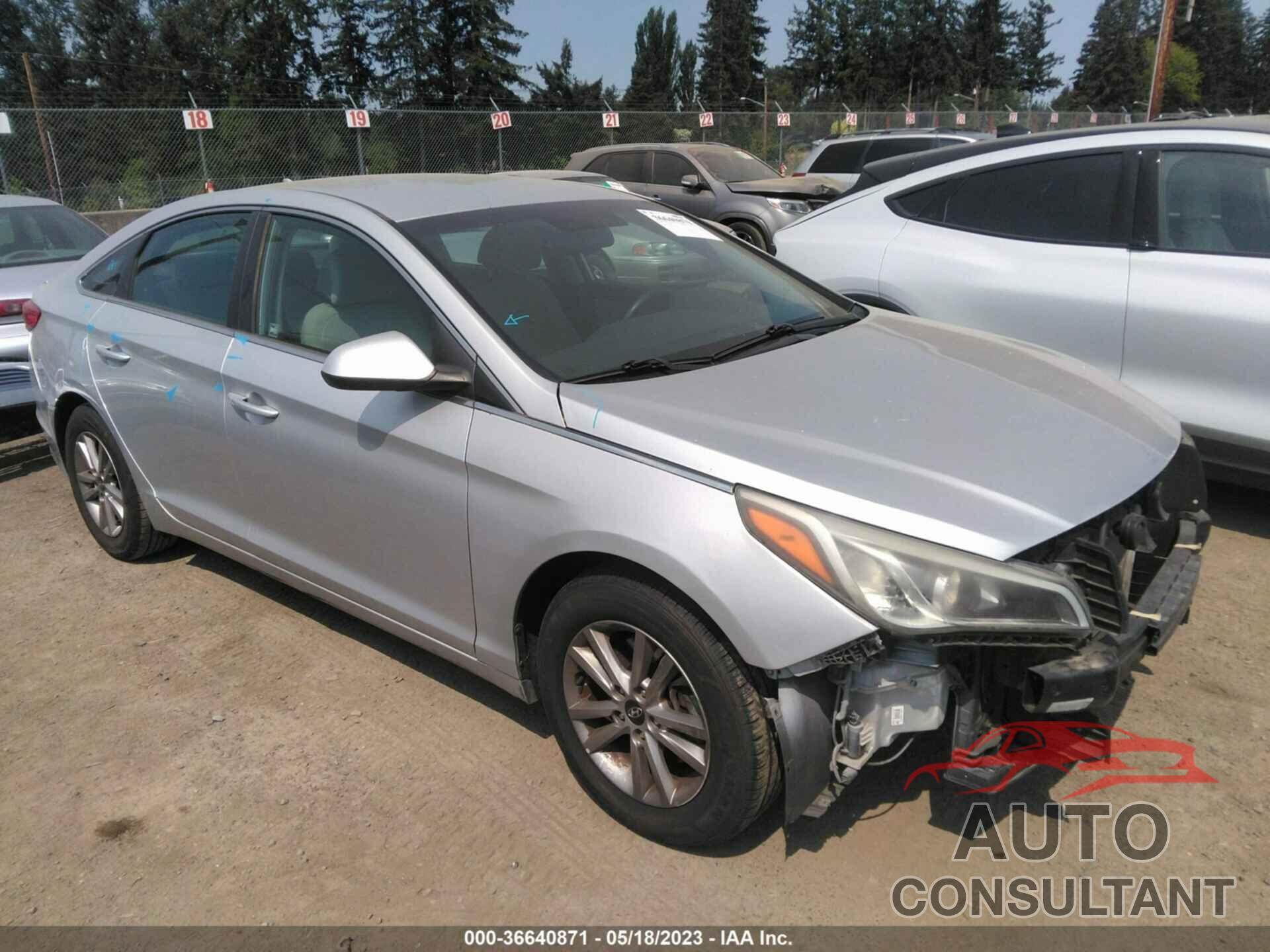 HYUNDAI SONATA 2016 - 5NPE24AF8GH319556