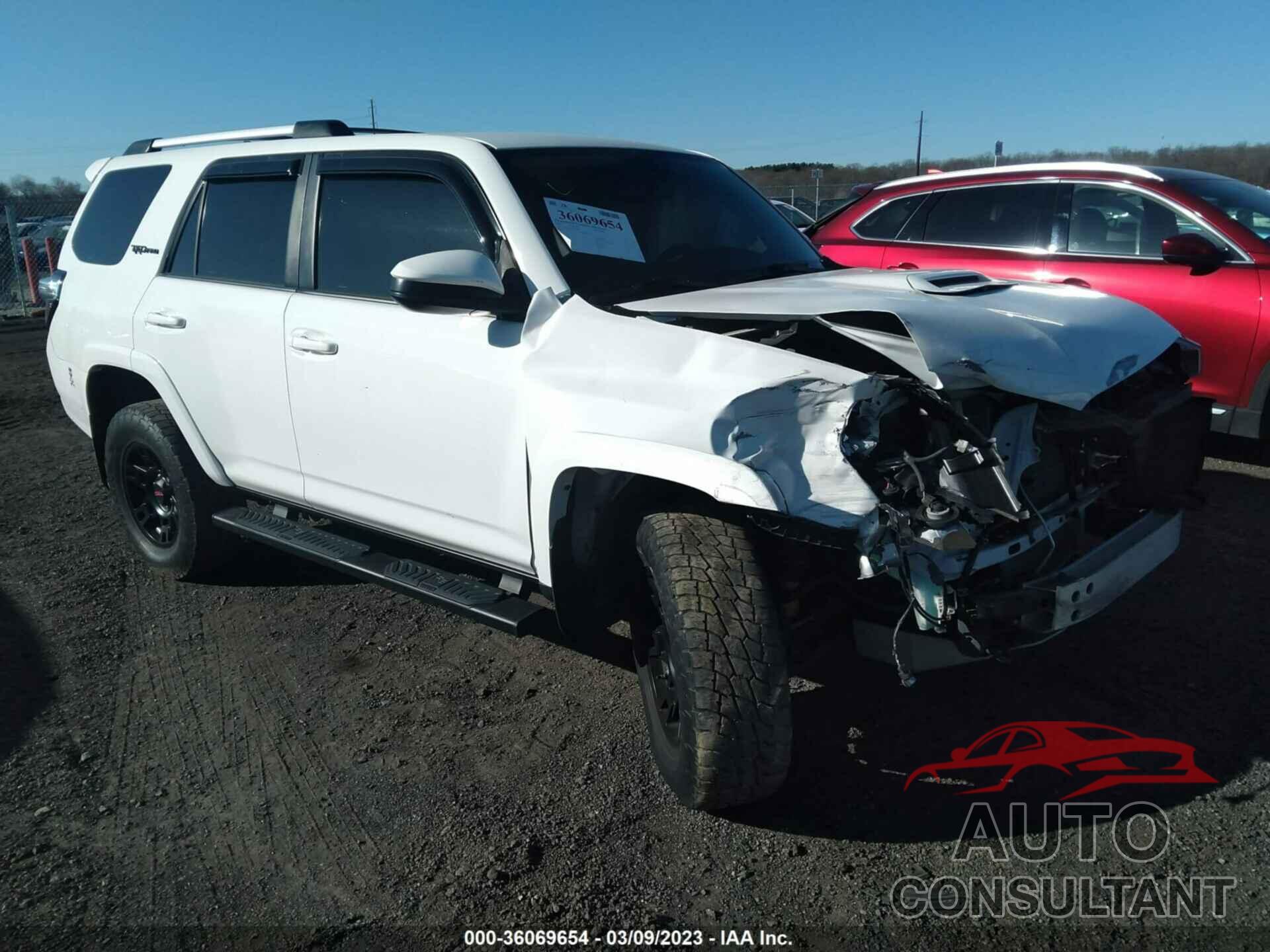 TOYOTA 4RUNNER 2016 - JTEBU5JR3G5299886