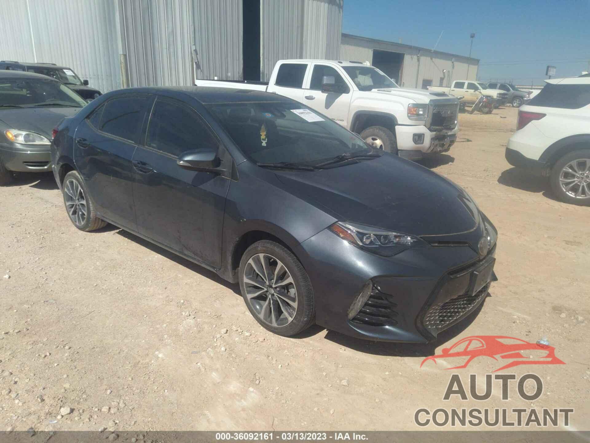 TOYOTA COROLLA 2018 - 5YFBURHEXJP835774