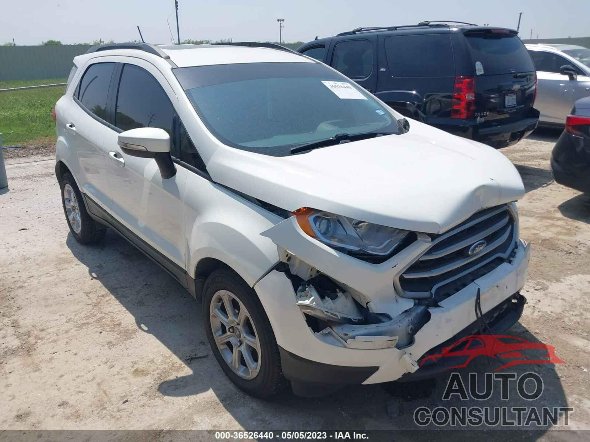 FORD ECOSPORT 2018 - MAJ3P1TE0JC210478