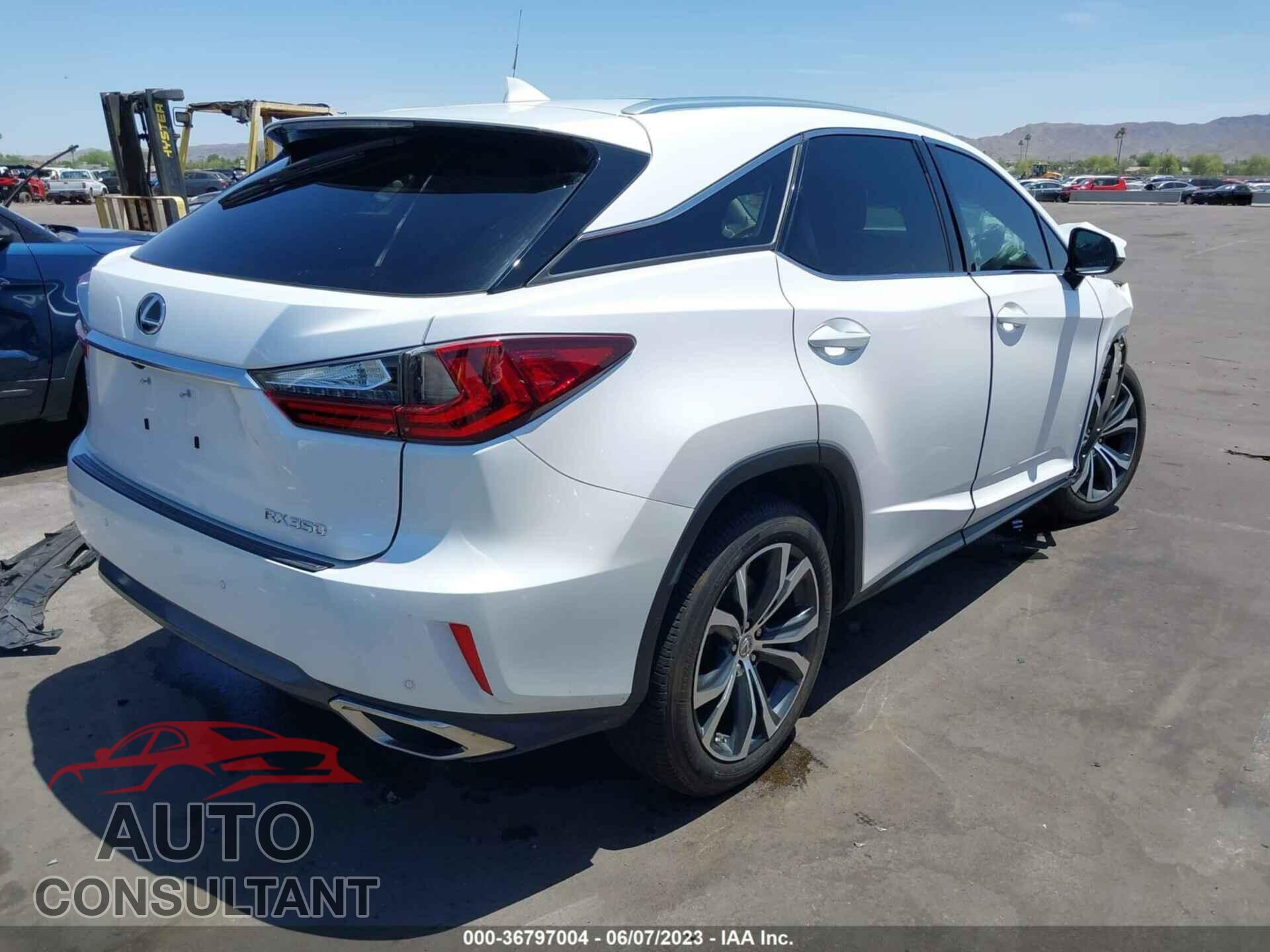 LEXUS RX 2017 - 2T2ZZMCAXHC036736