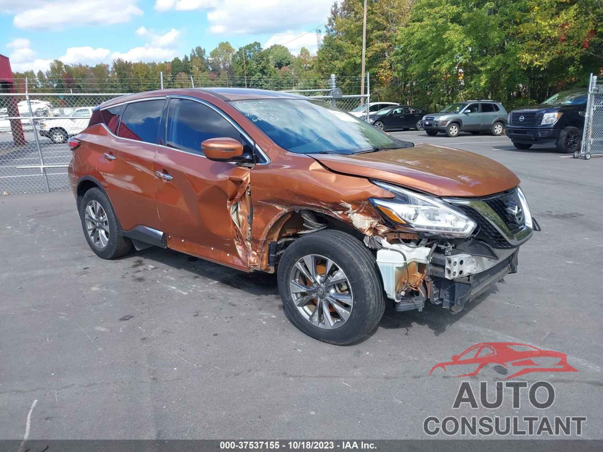 NISSAN MURANO 2016 - 5N1AZ2MG5GN126716