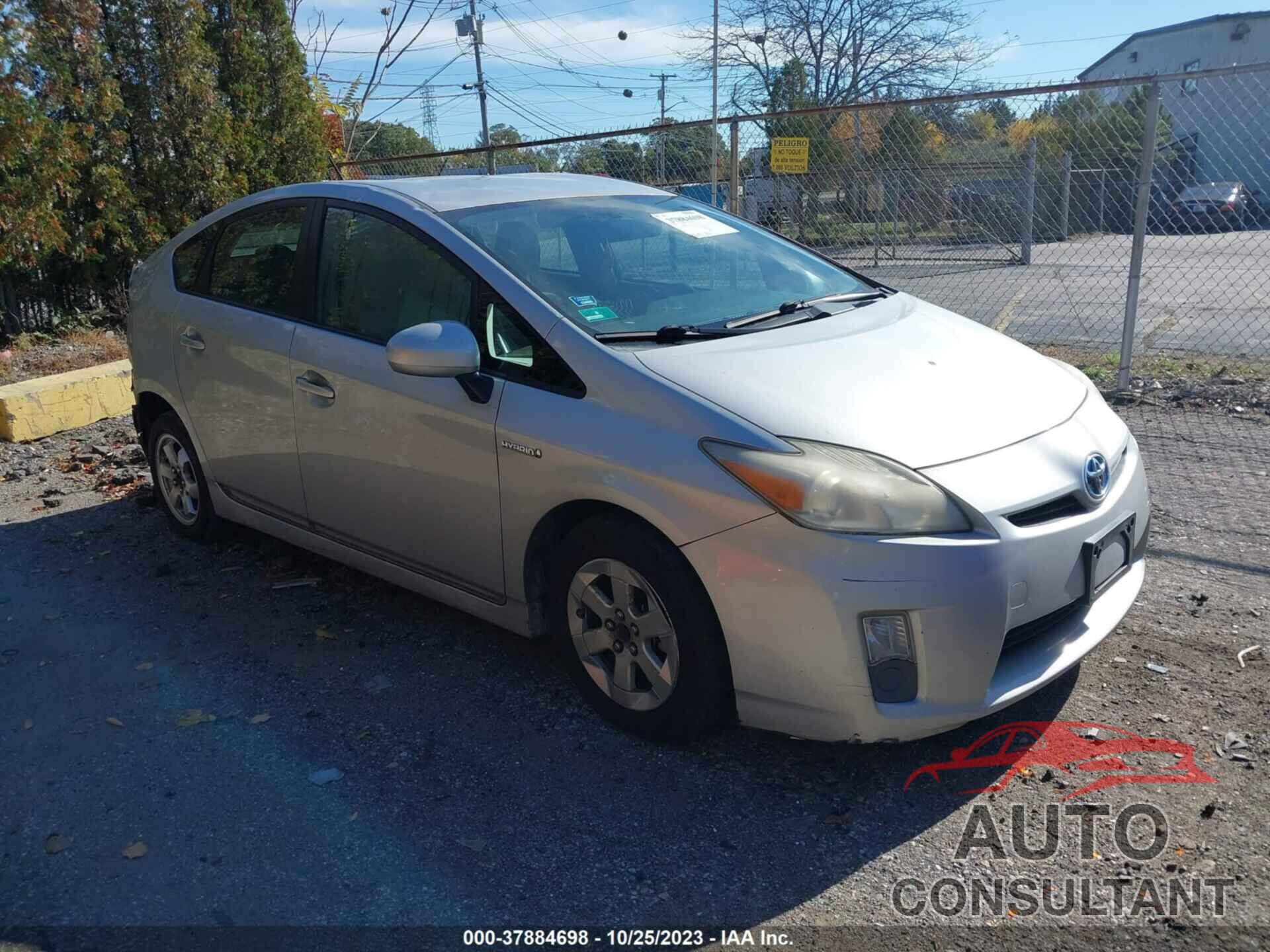 TOYOTA PRIUS 2010 - JTDKN3DU2A0223084