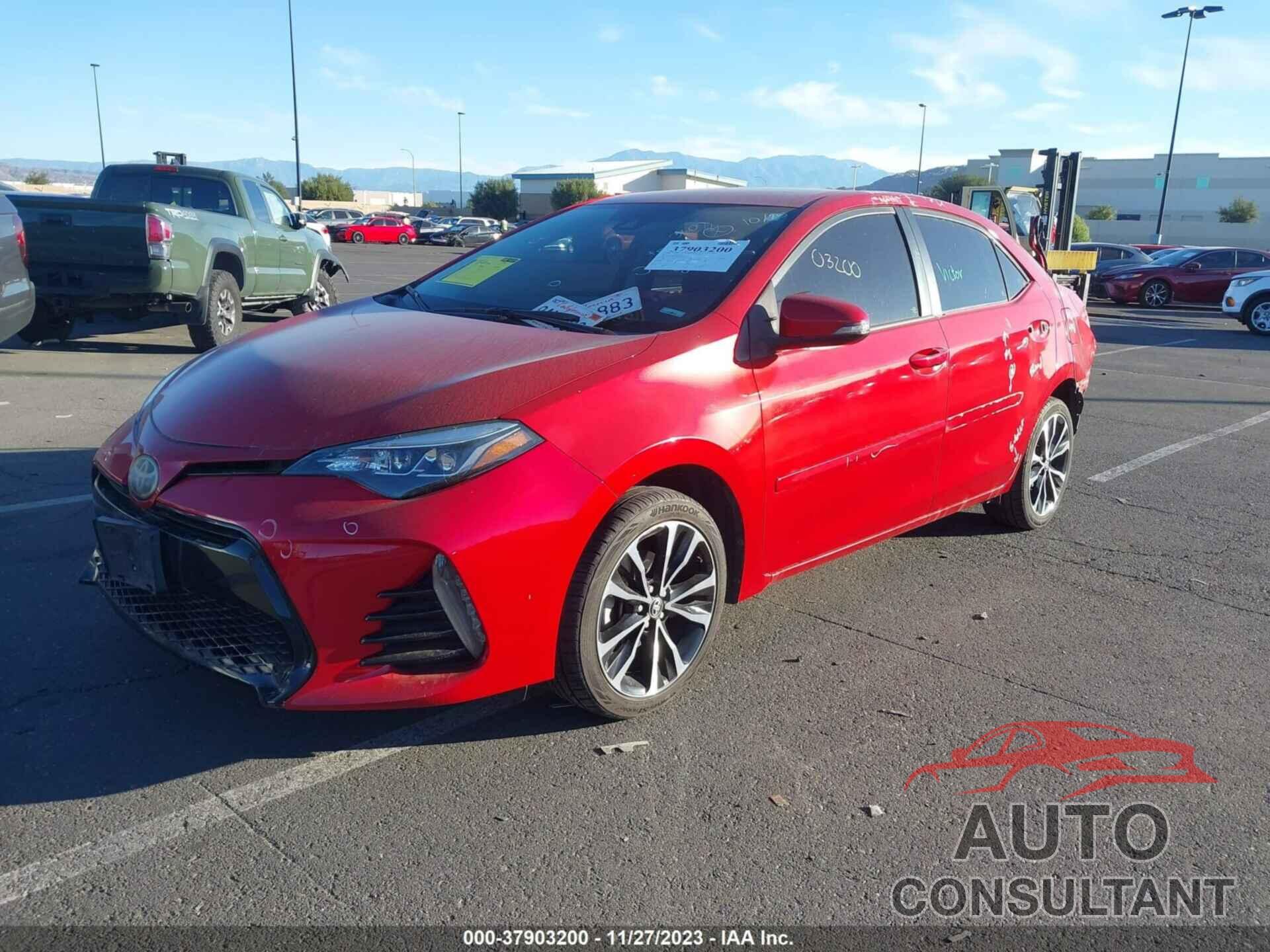 TOYOTA COROLLA 2017 - 5YFBURHE9HP664753