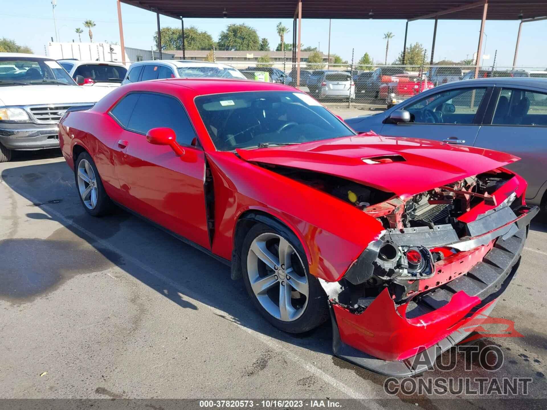 DODGE CHALLENGER 2016 - 2C3CDZAGXGH275354