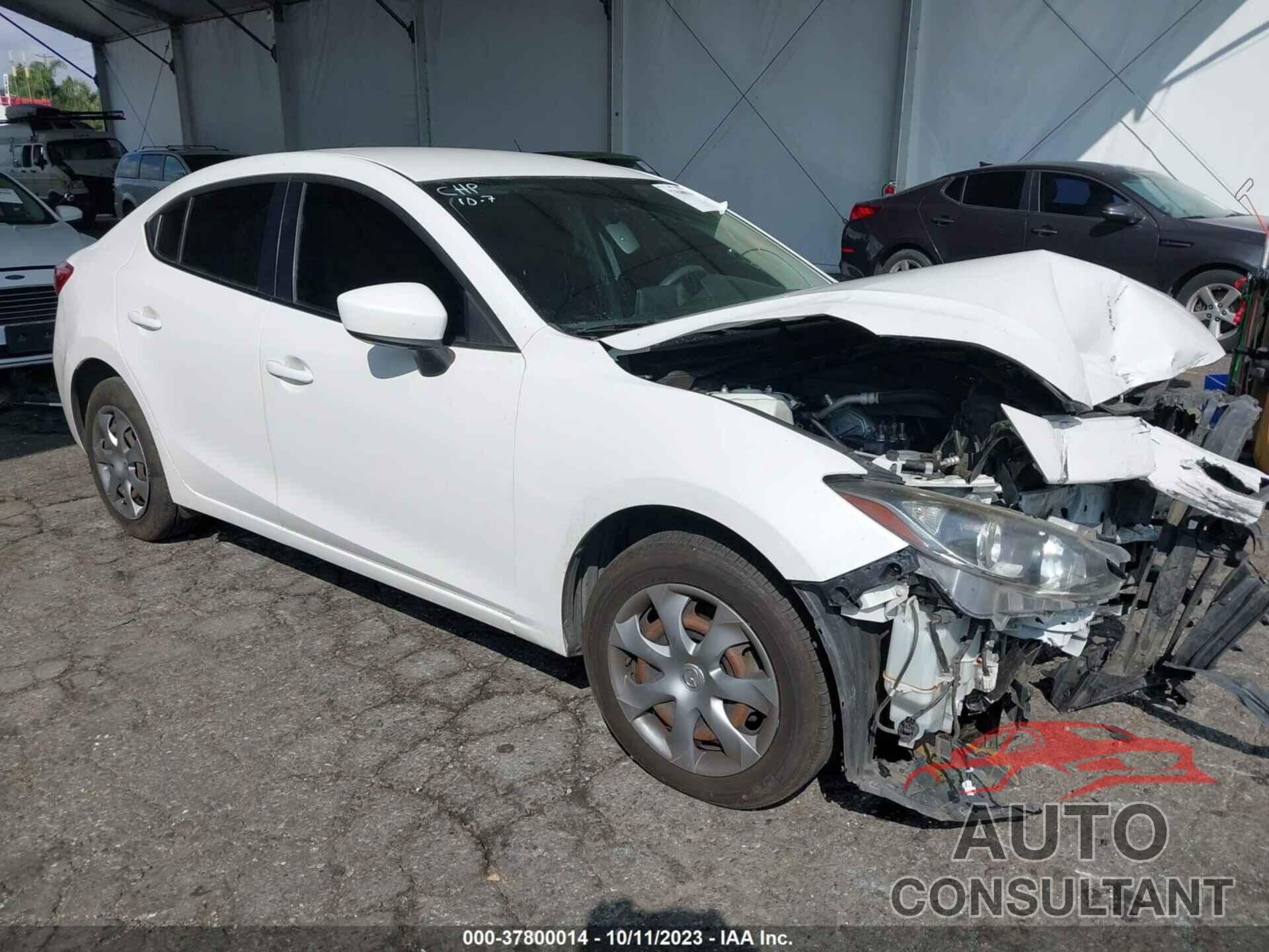 MAZDA MAZDA3 2016 - JM1BM1T75G1317367