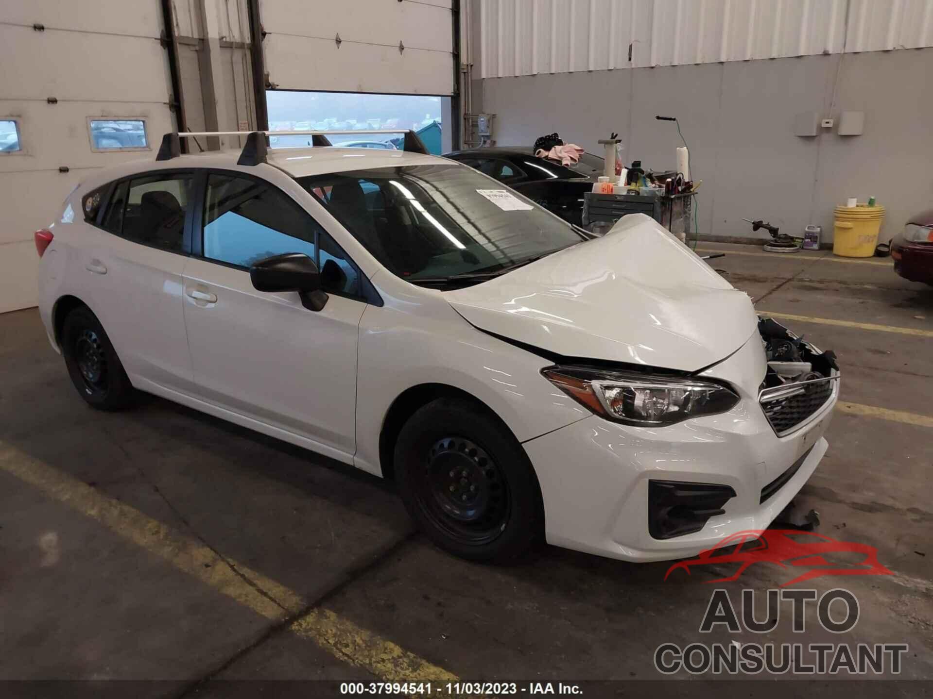 SUBARU IMPREZA 2019 - 4S3GTAA62K3725695