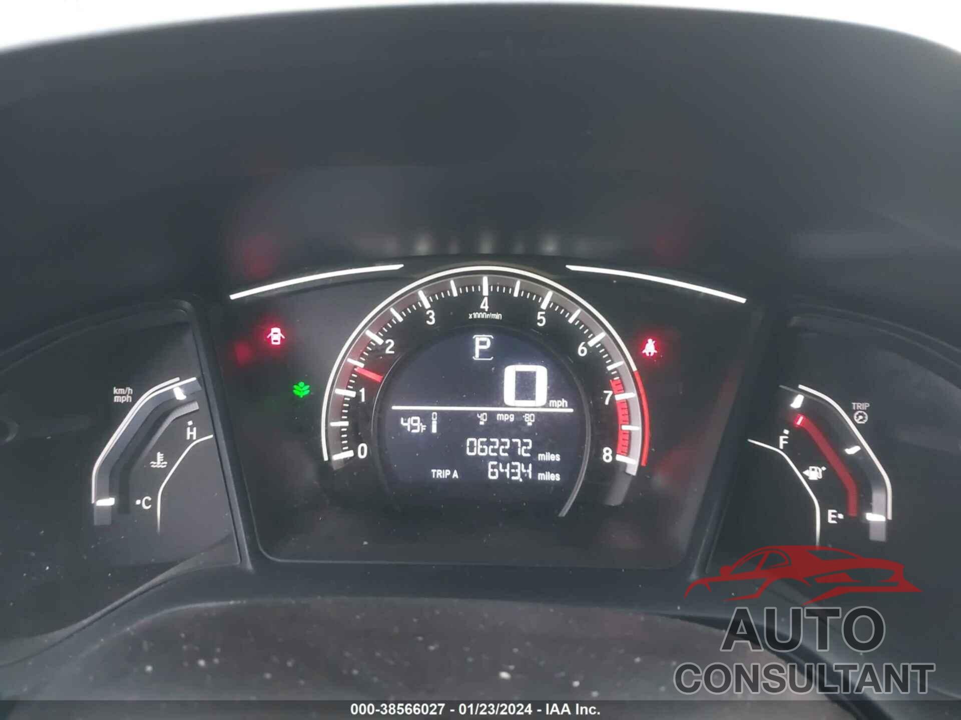 HONDA CIVIC 2017 - 2HGFC2F5XHH531022