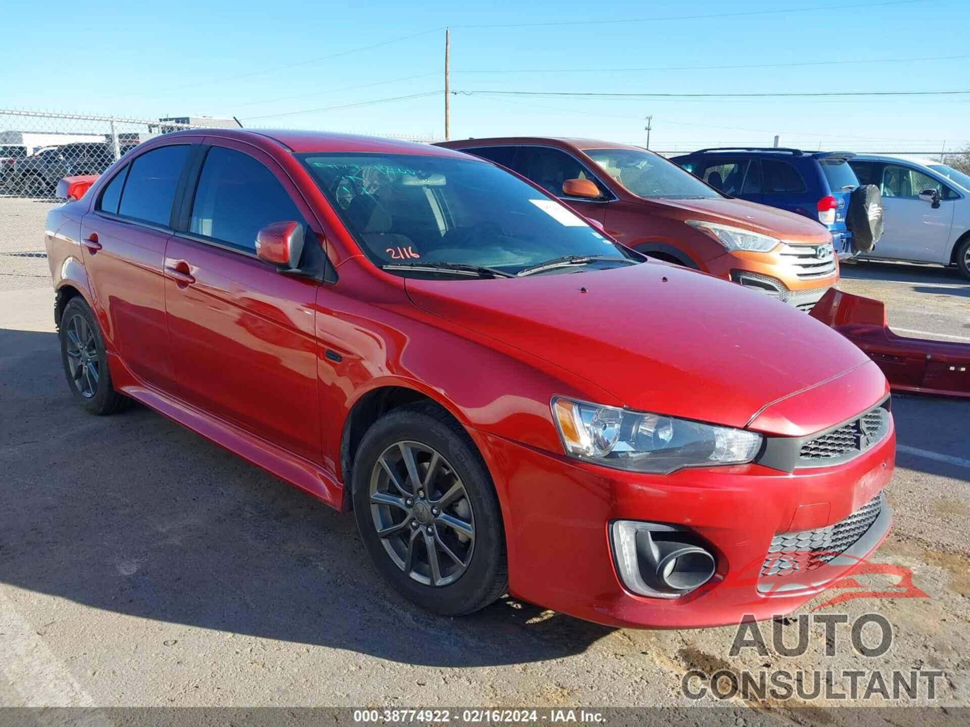 MITSUBISHI LANCER 2016 - JA32U2FU3GU010137