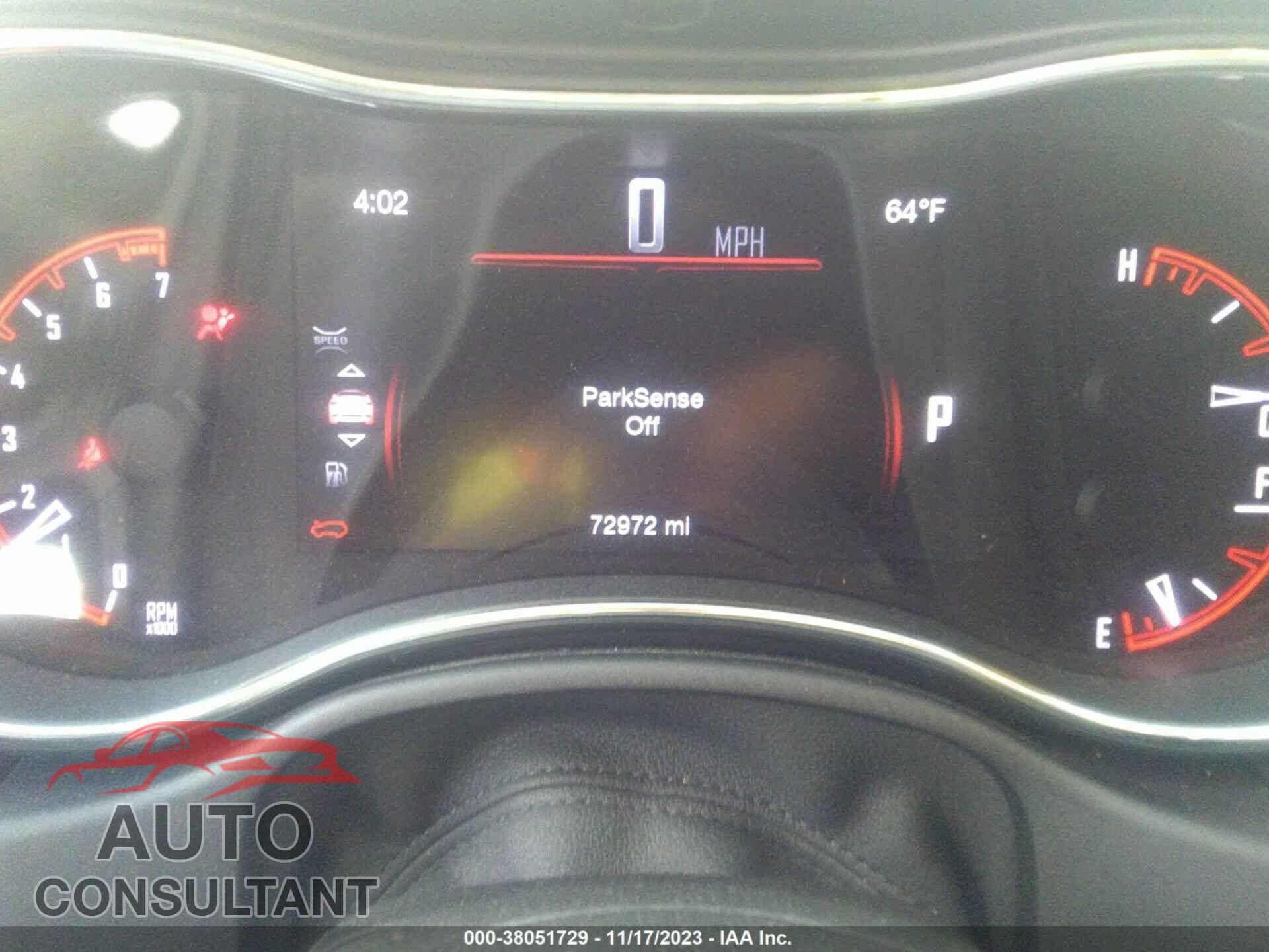 DODGE DURANGO 2017 - 1C4RDJAG2HC799450