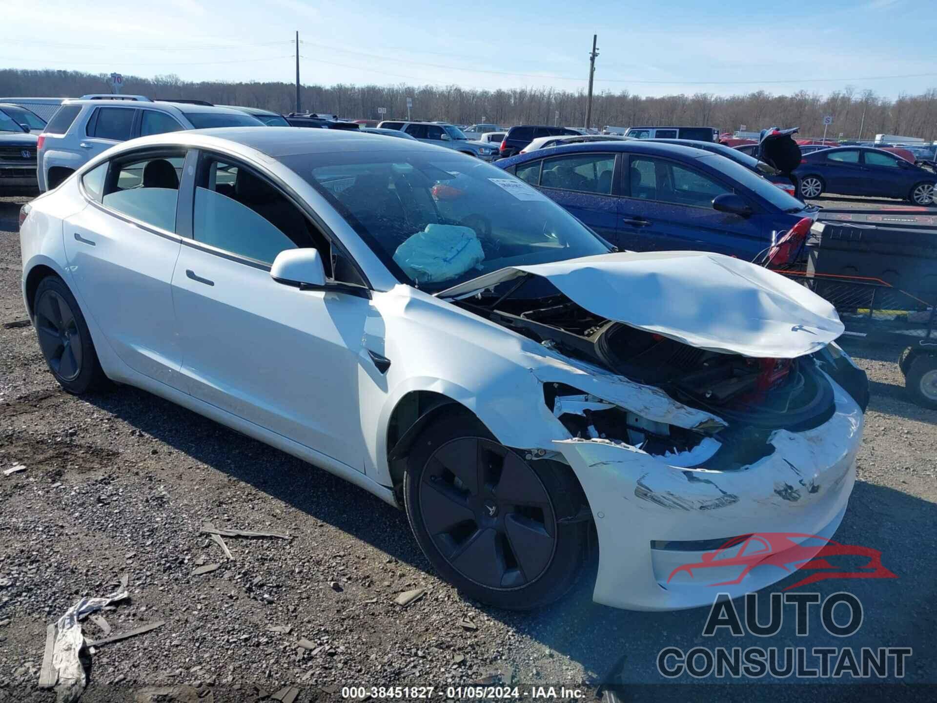 TESLA MODEL 3 2021 - 5YJ3E1EBXMF849333