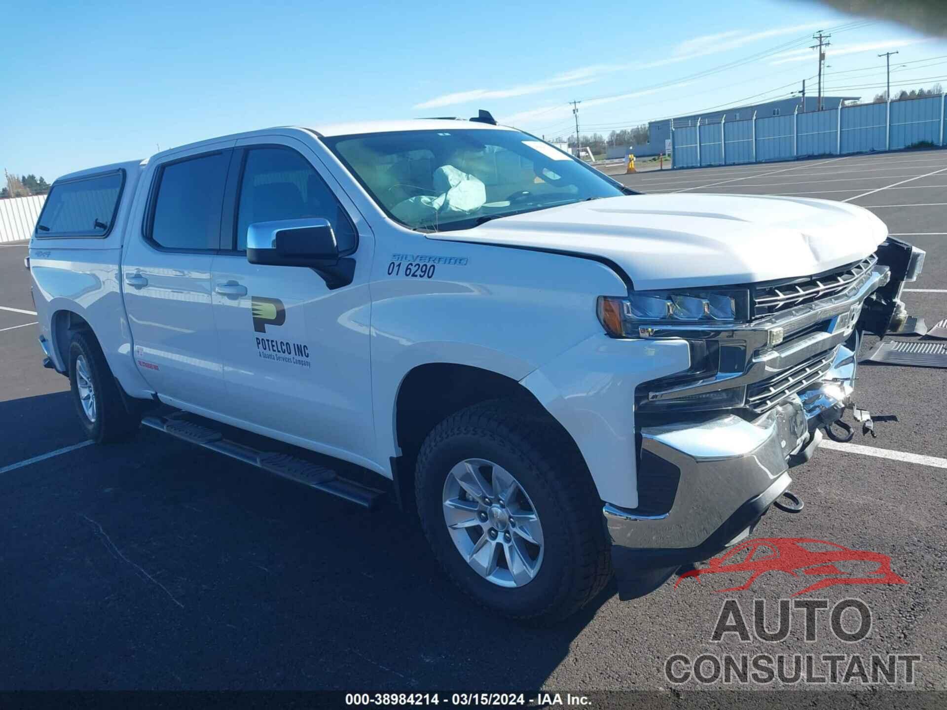 CHEVROLET SILVERADO 1500 2021 - 3GCUYDED9MG415316