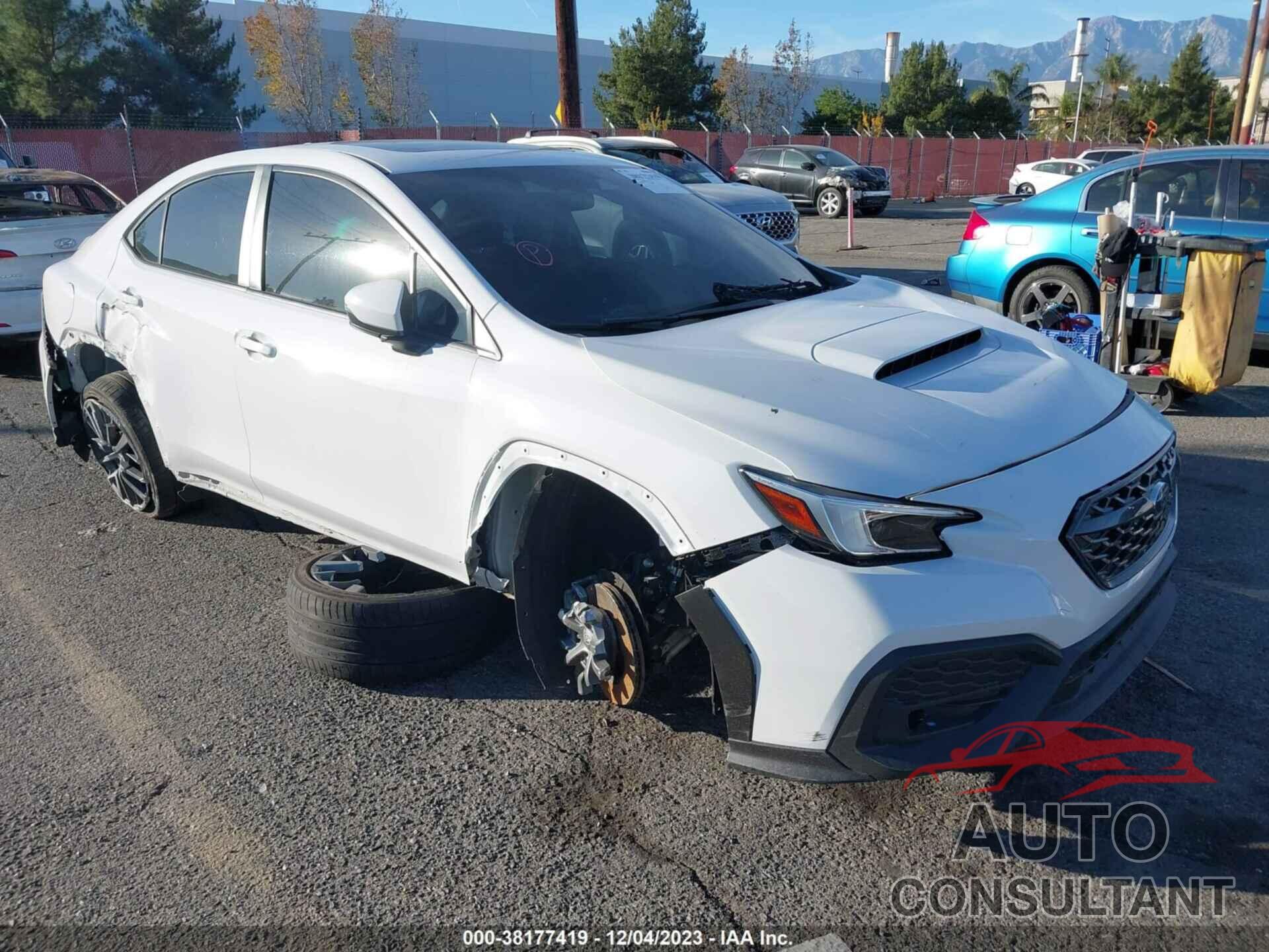 SUBARU WRX 2022 - JF1VBAU60N8028755