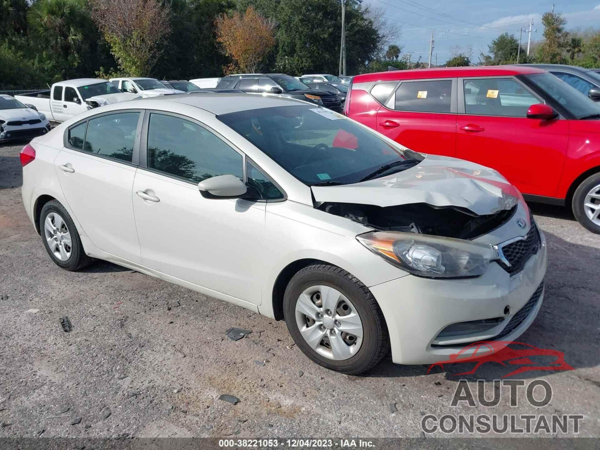 KIA FORTE 2015 - KNAFK4A64F5403938