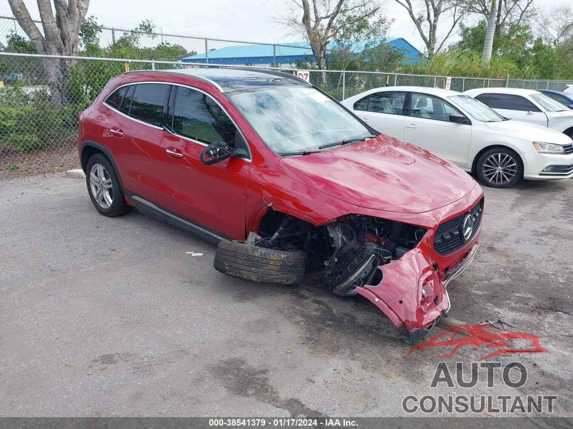 MERCEDES-BENZ GLA 250 2022 - W1N4N4GB2NJ402646