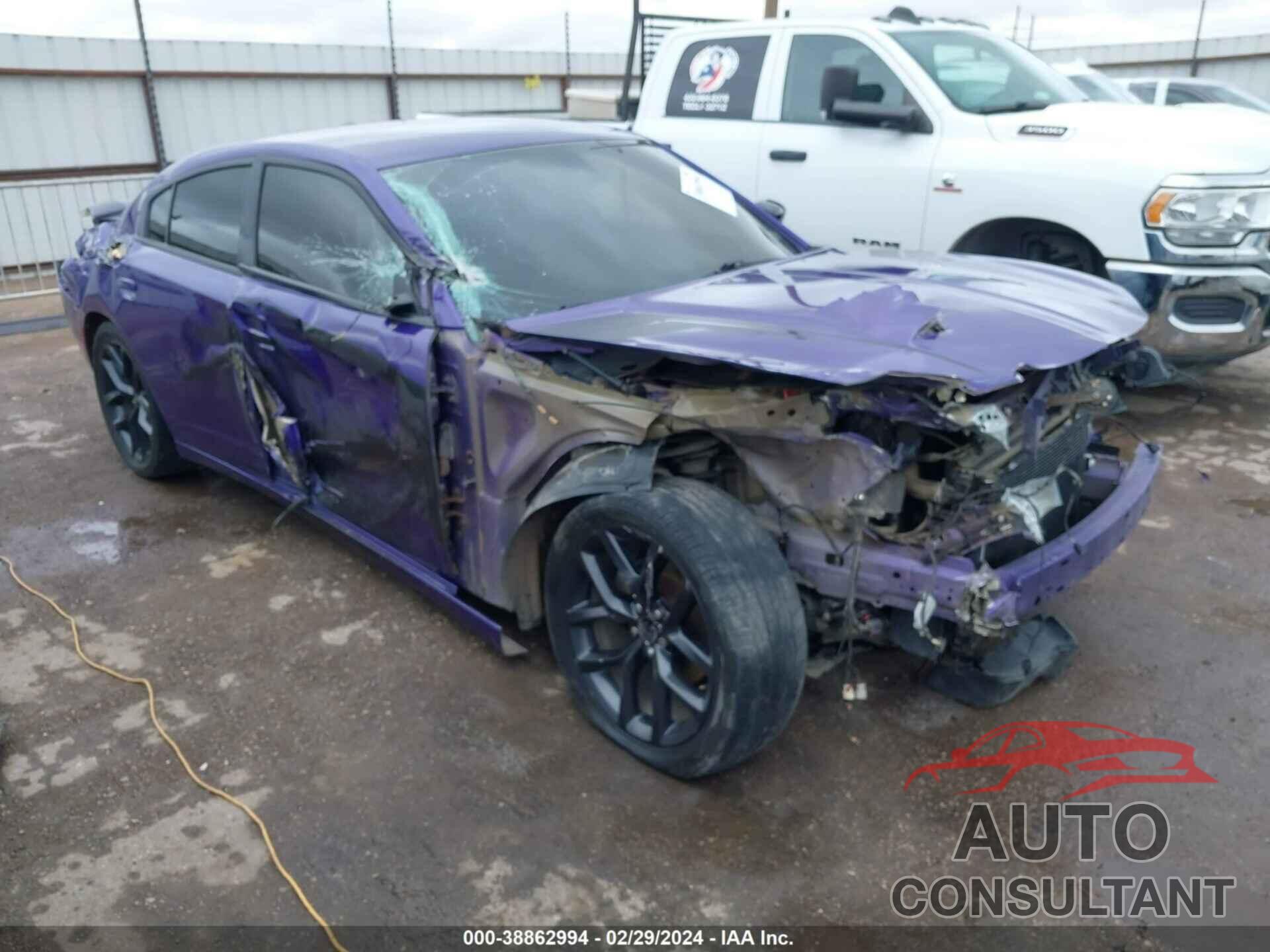 DODGE CHARGER 2019 - 2C3CDXBG9KH519586