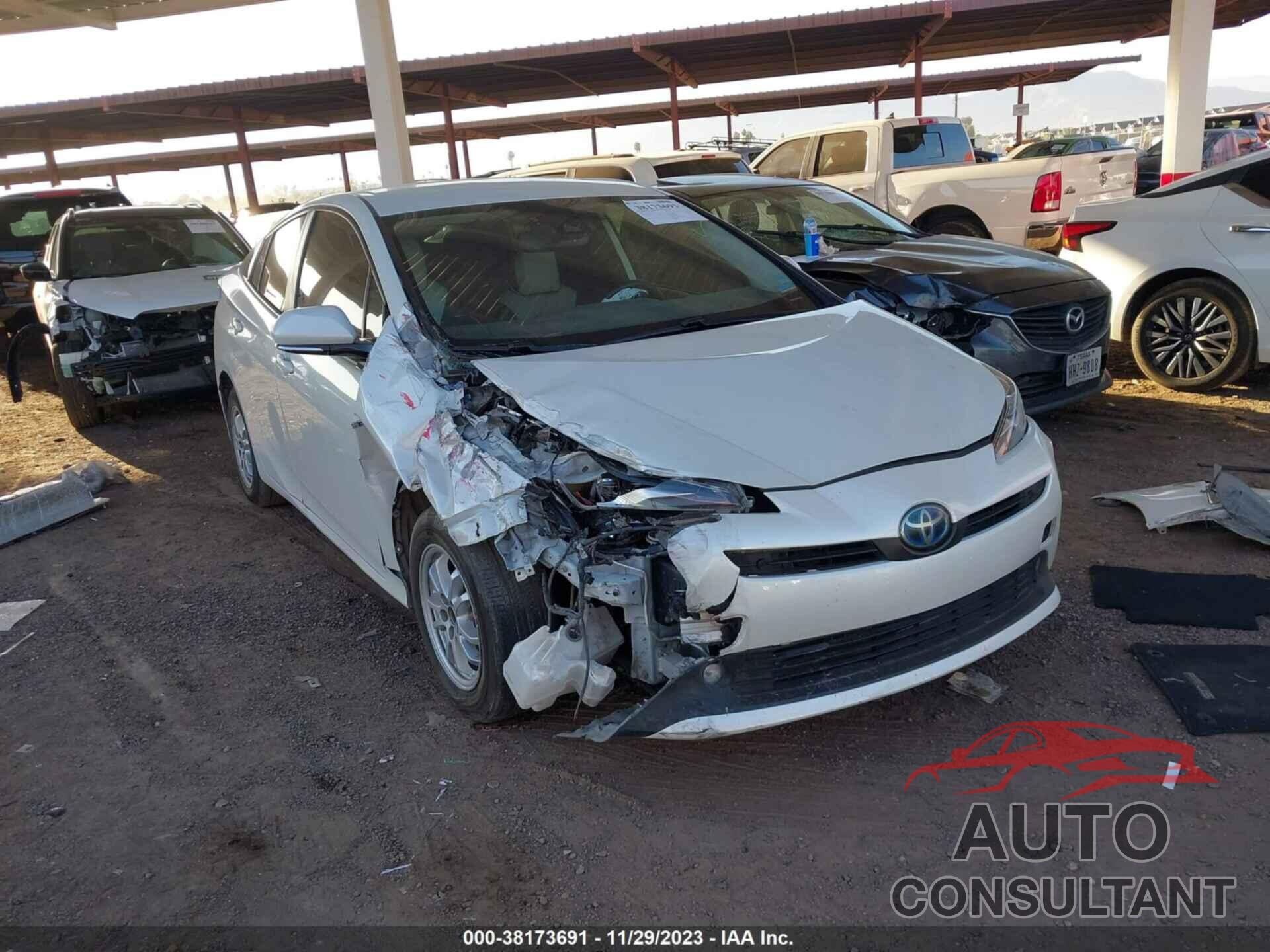 TOYOTA PRIUS 2019 - JTDL9RFU5K3005777