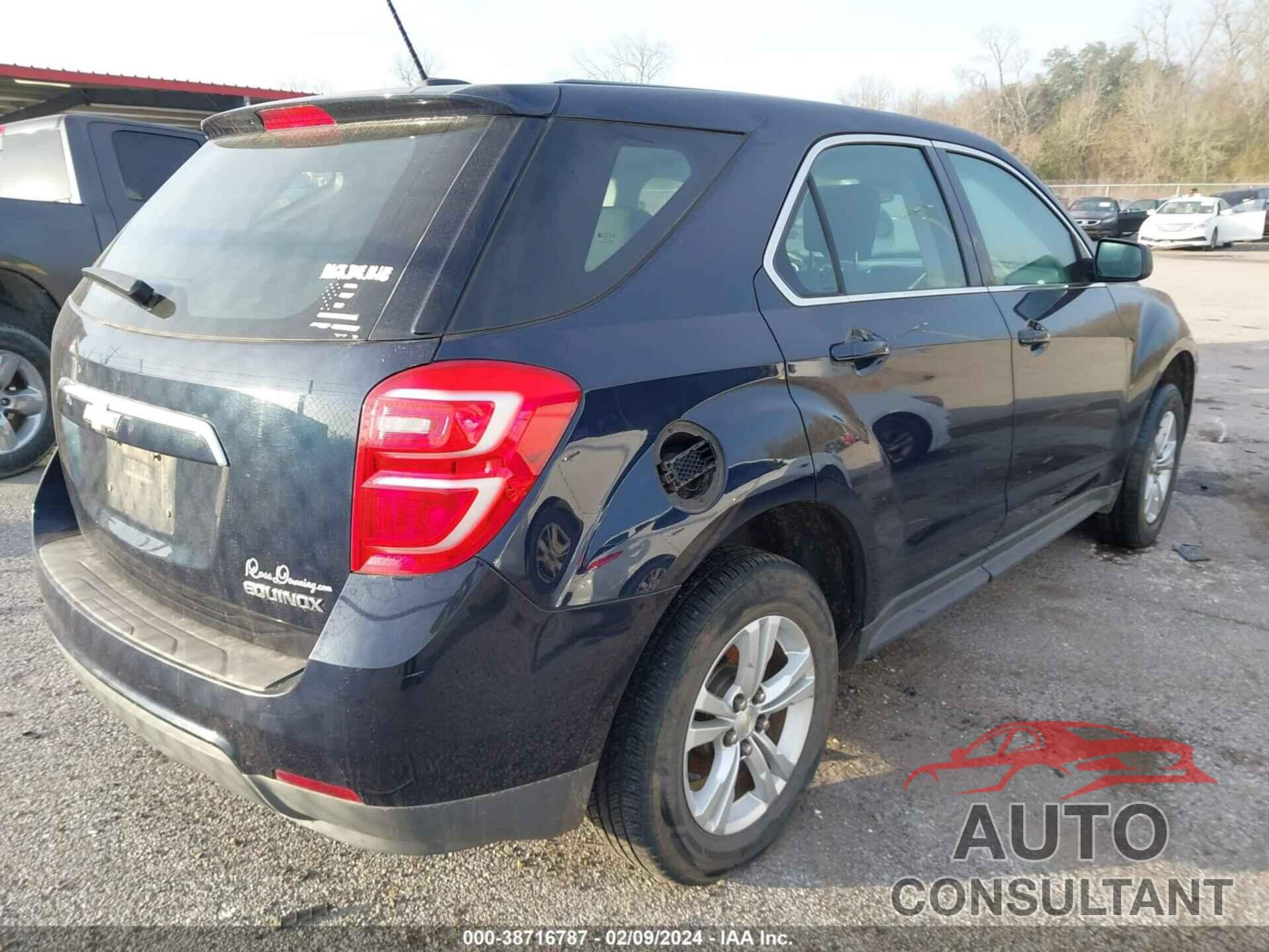 CHEVROLET EQUINOX 2016 - 2GNALBEK5G1153593