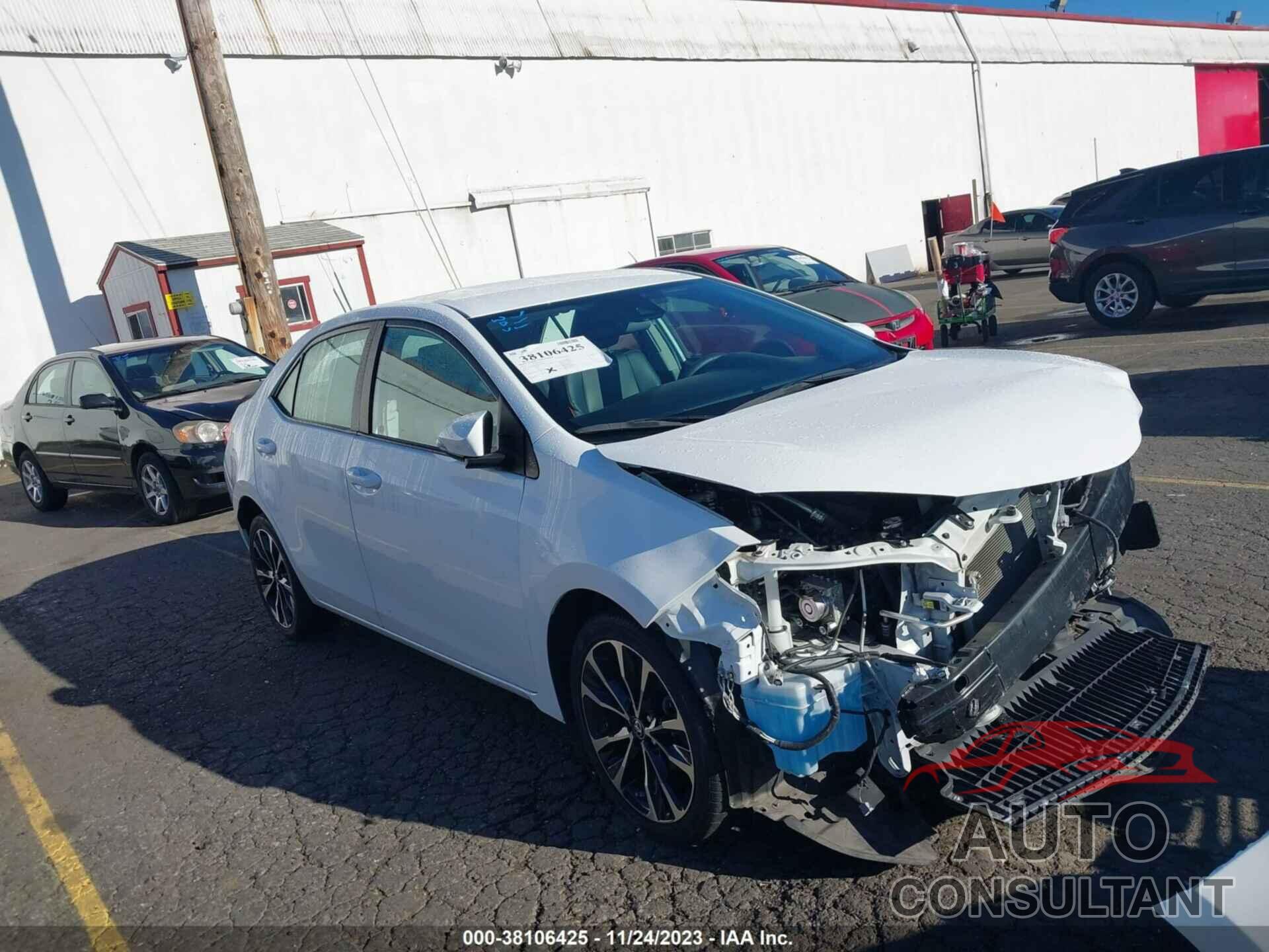 TOYOTA COROLLA 2018 - 2T1BURHE8JC023860