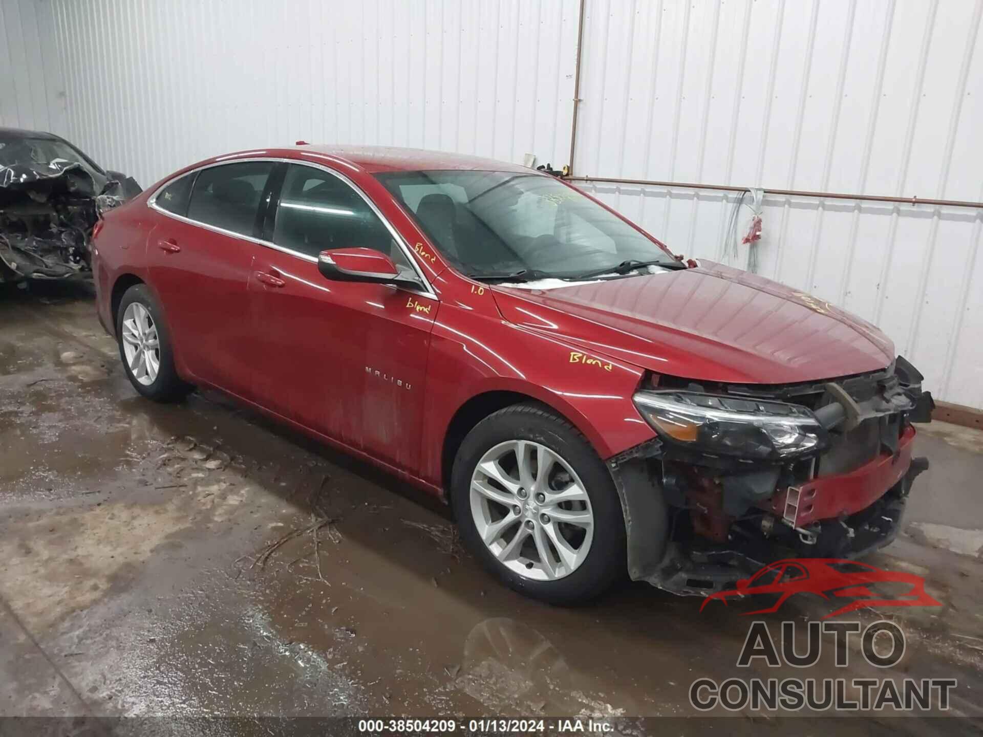 CHEVROLET MALIBU 2016 - 1G1ZE5ST3GF251625