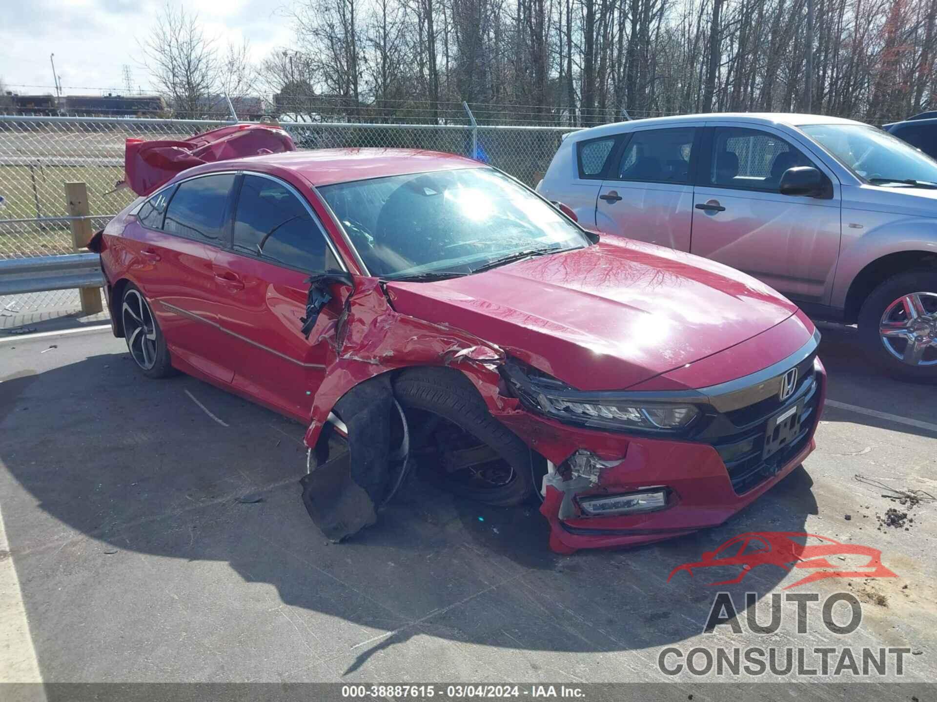 HONDA ACCORD 2018 - 1HGCV1F33JA054573