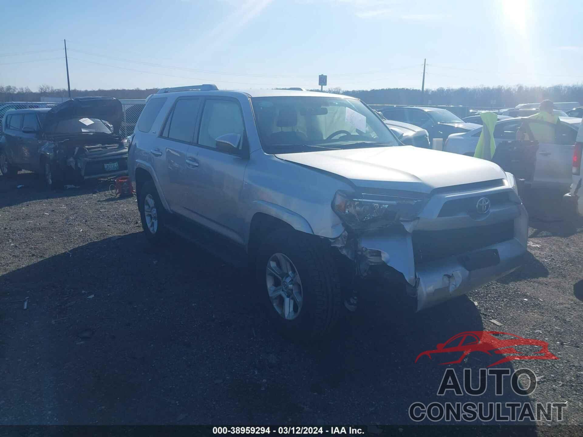 TOYOTA 4RUNNER 2016 - JTEBU5JR0G5383843