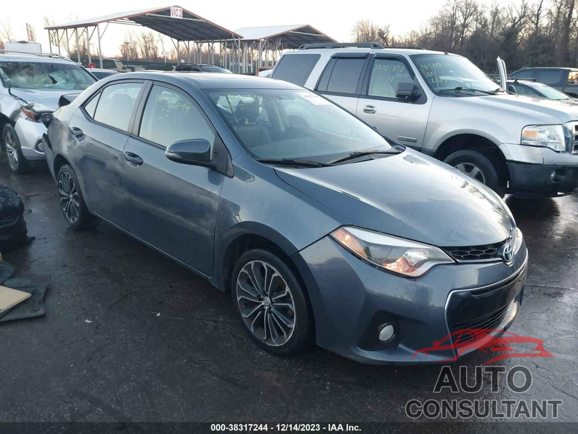 TOYOTA COROLLA 2014 - 2T1BURHE9EC088299