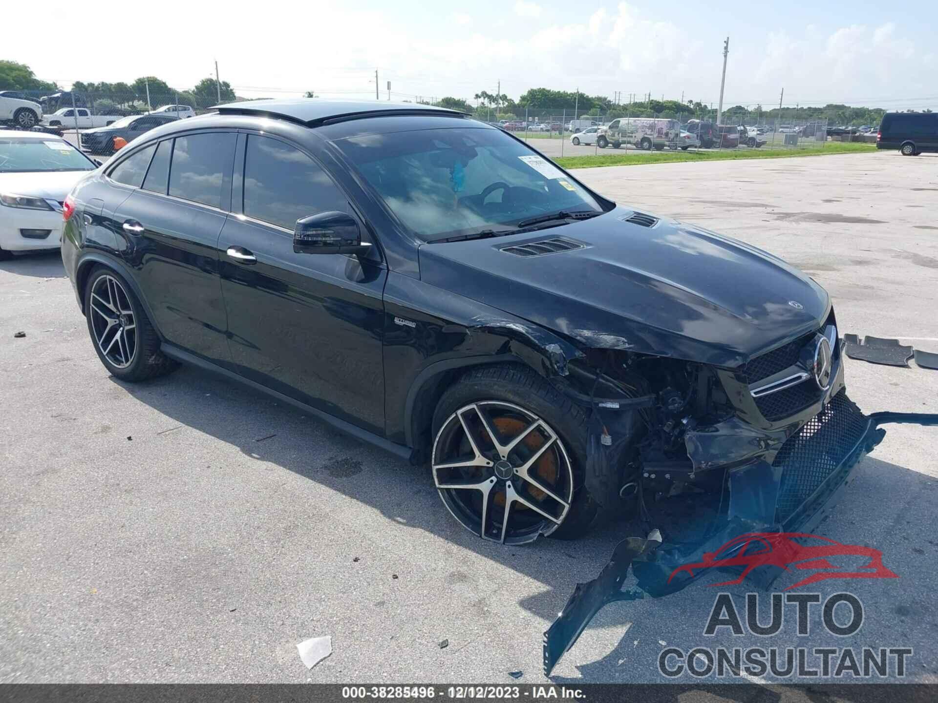 MERCEDES-BENZ AMG GLE 43 COUPE 2019 - 4JGED6EB1KA135665