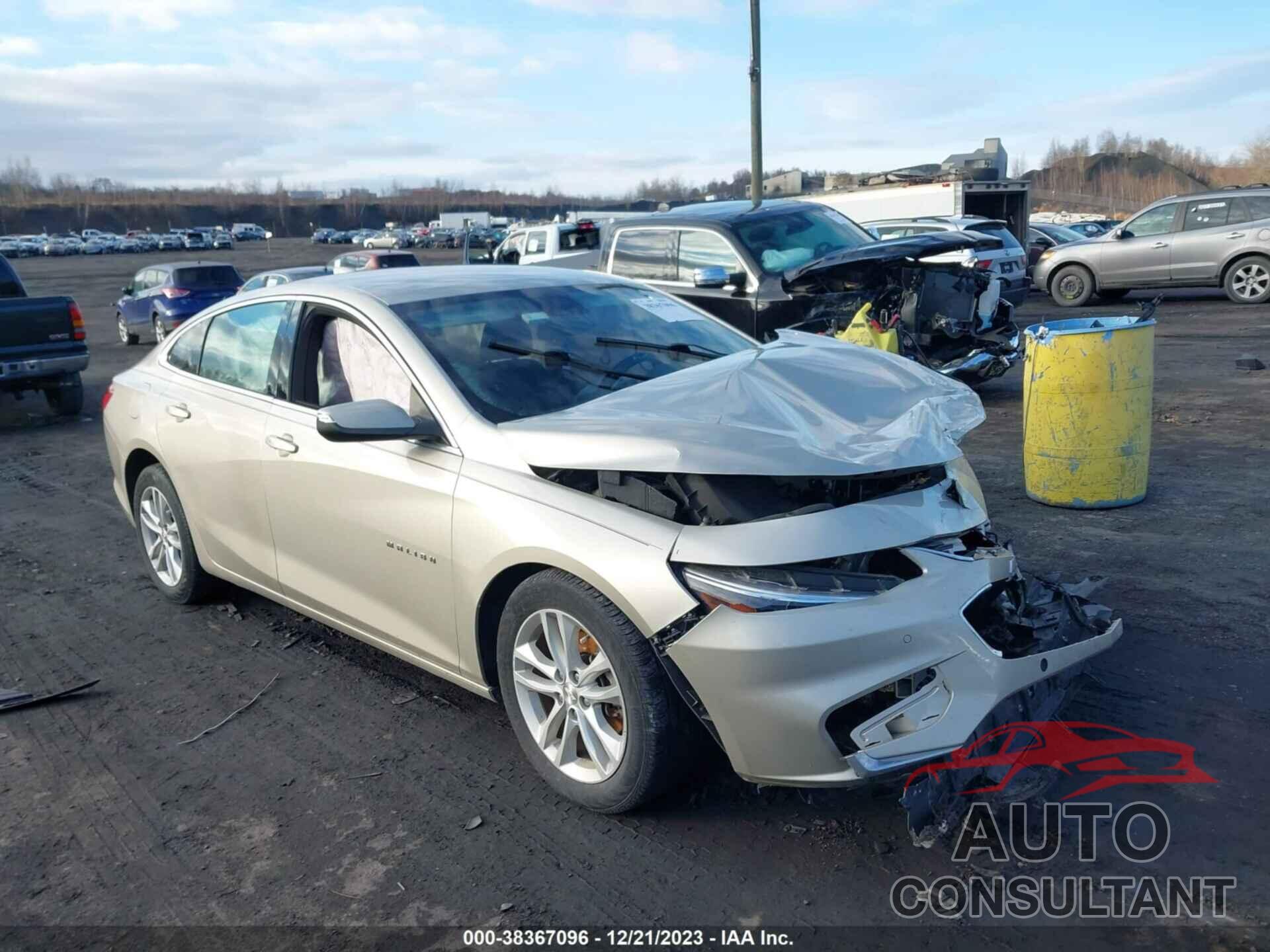 CHEVROLET MALIBU 2016 - 1G1ZE5ST3GF327604