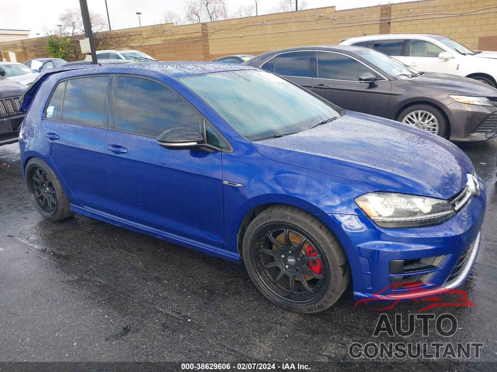 VOLKSWAGEN GOLF R 2016 - WVWLF7AU3GW281756