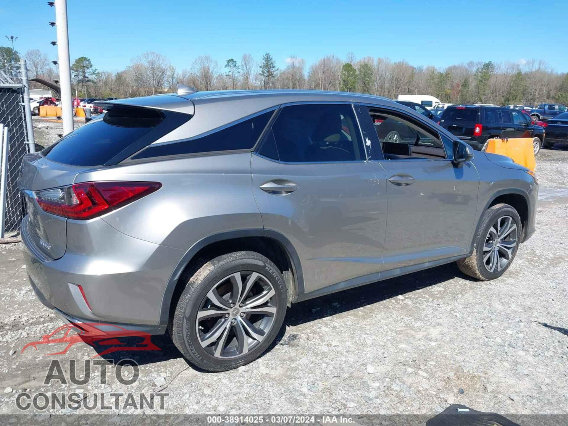 LEXUS RX 350 2017 - 2T2ZZMCA2HC089706