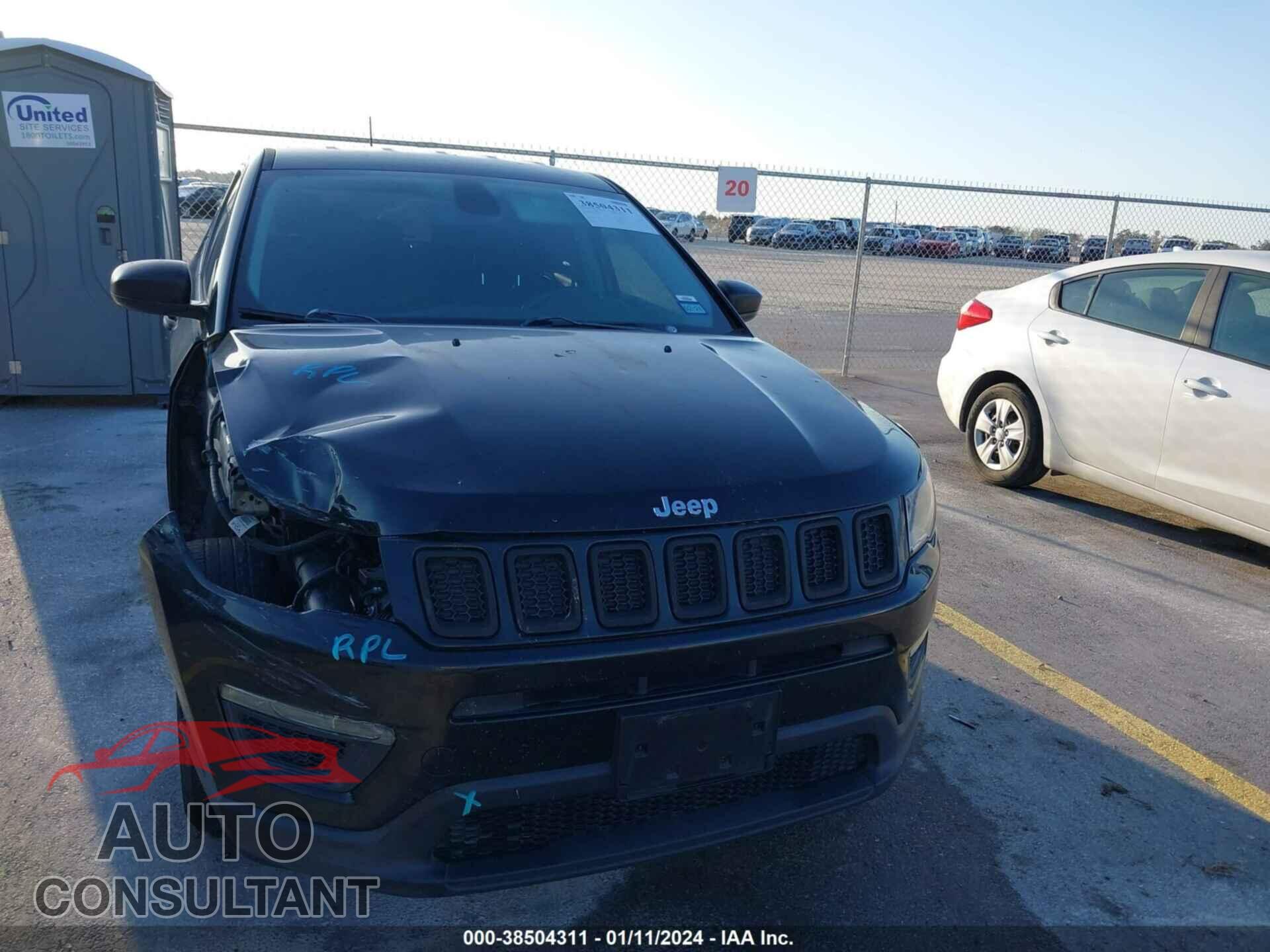 JEEP COMPASS 2019 - 3C4NJCAB9KT856357