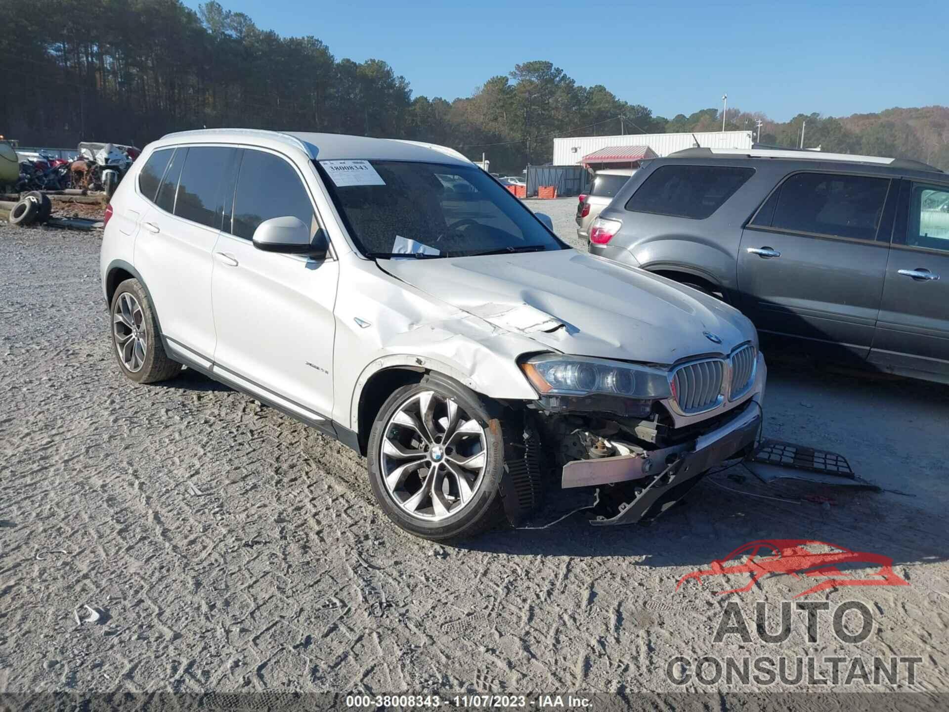 BMW X3 2017 - 5UXWX9C53H0D99601